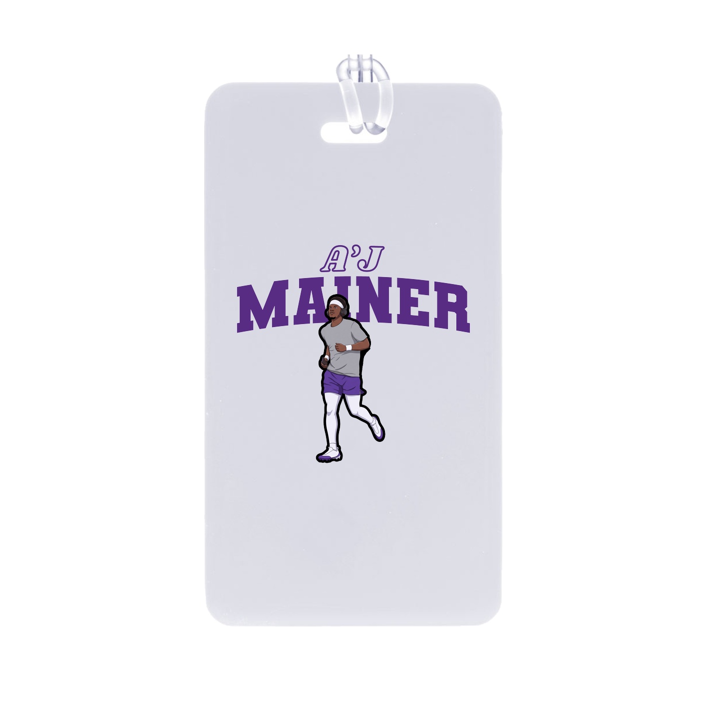 Bag Tag — Name Arch in Classic