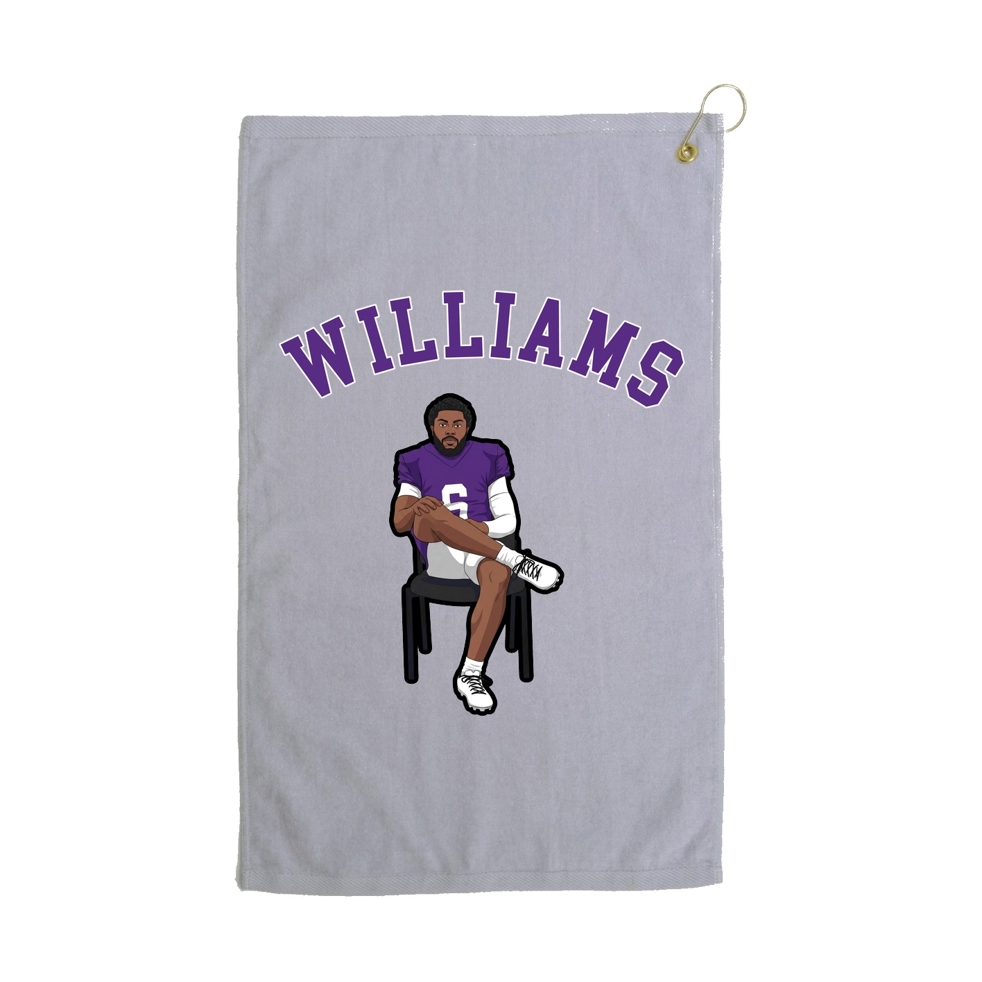 Golf Towel — Shirsey Arch in Grey