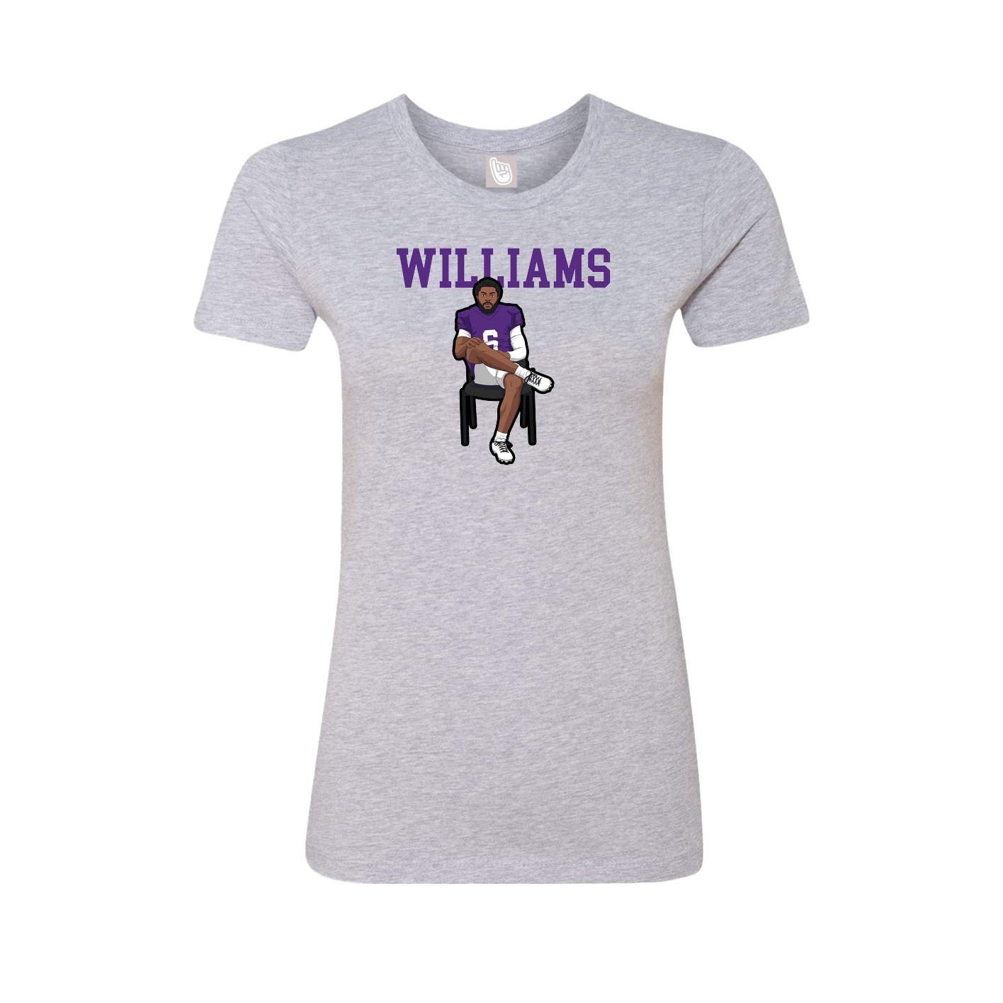 Fitted Women's Tee — Shirsey in Grey