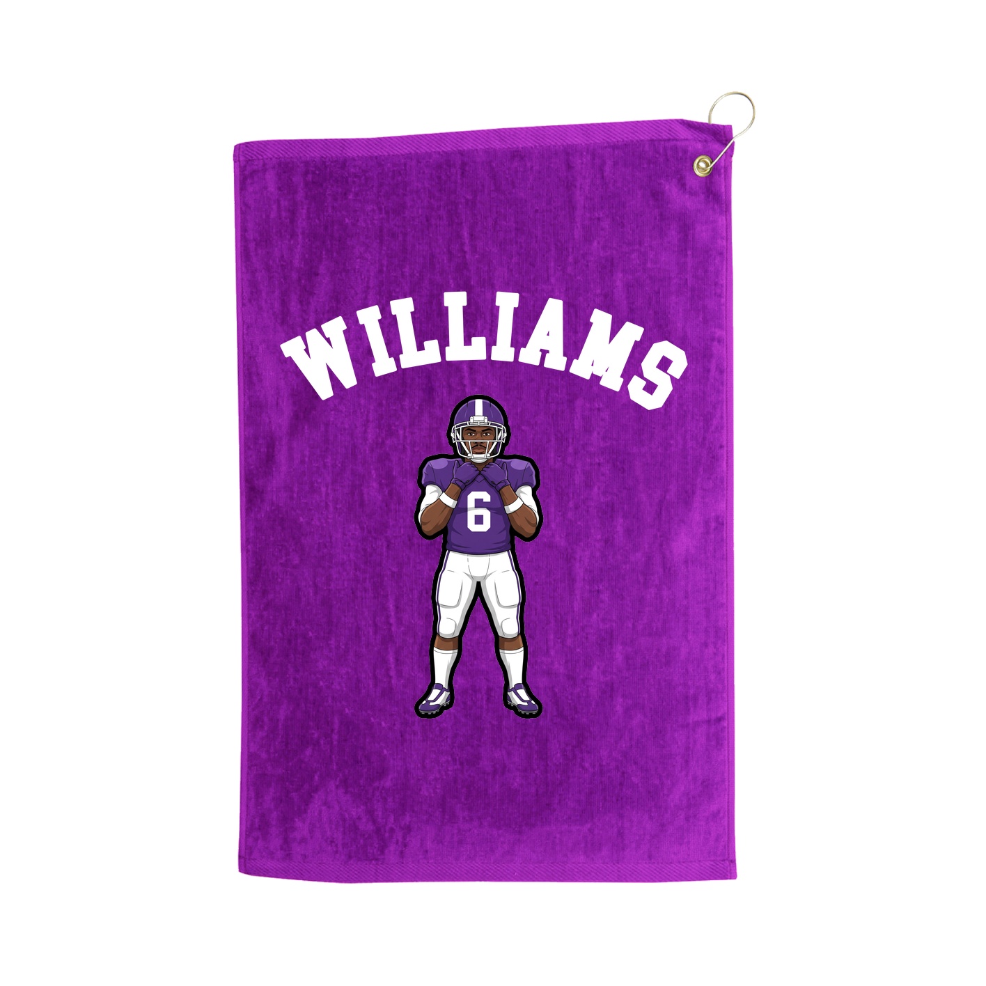 Golf Towel — Shirsey Arch in Purple