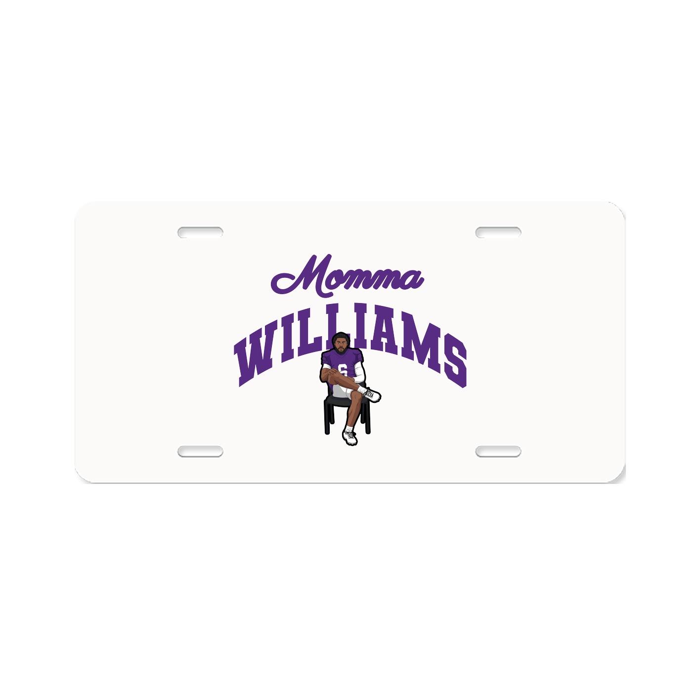 License Plate — Mothers Day Arch in Classic