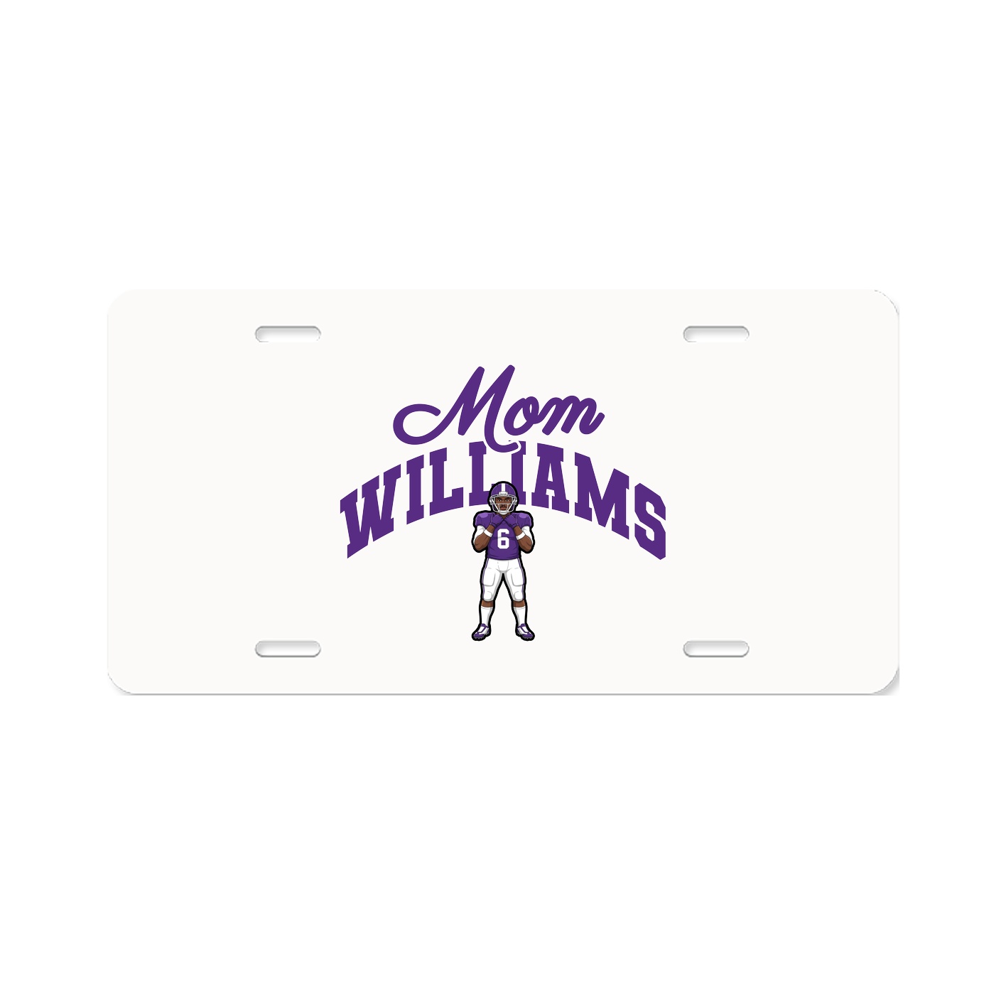 License Plate — Mothers Day Arch in Classic