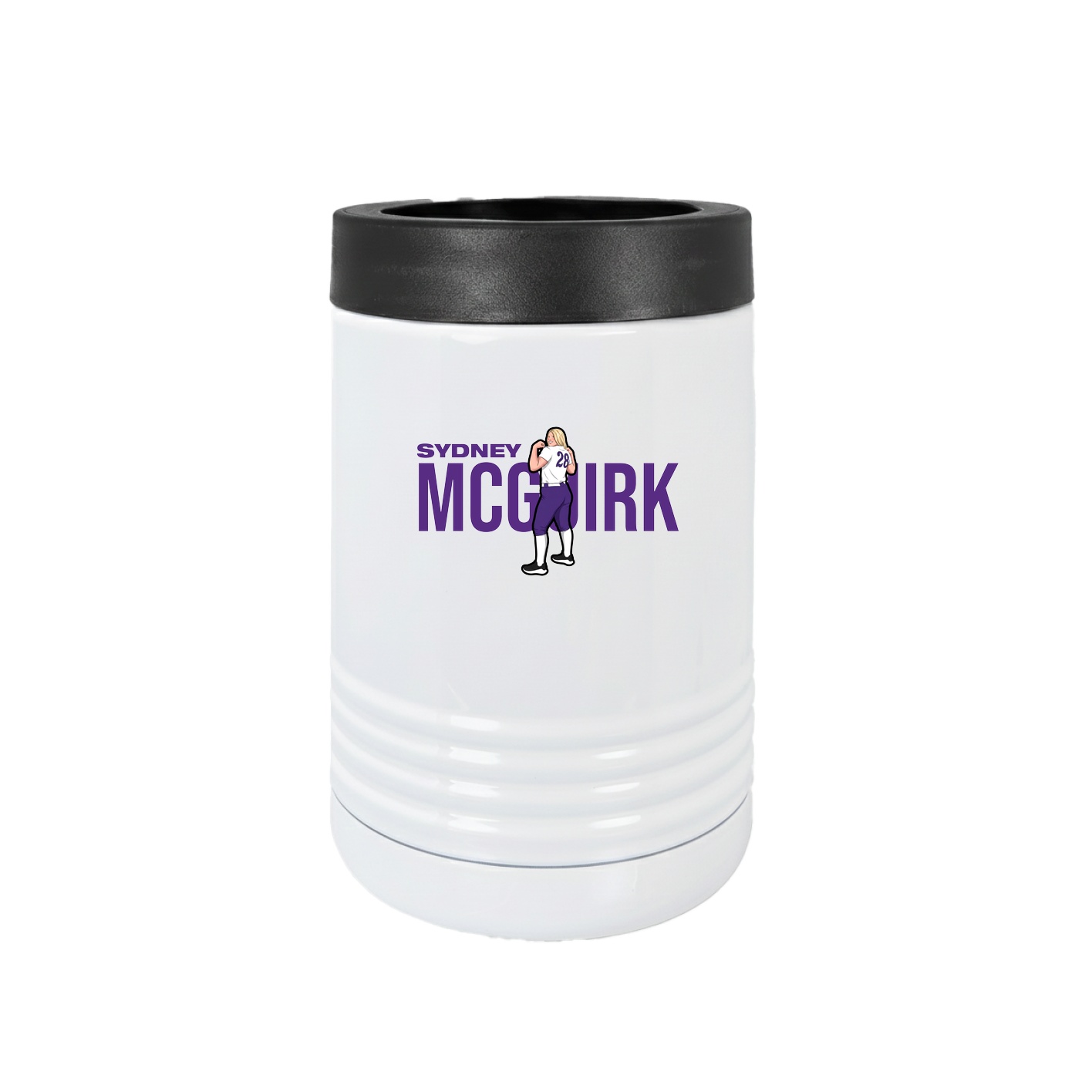 Beverage Holder — Player Name in White