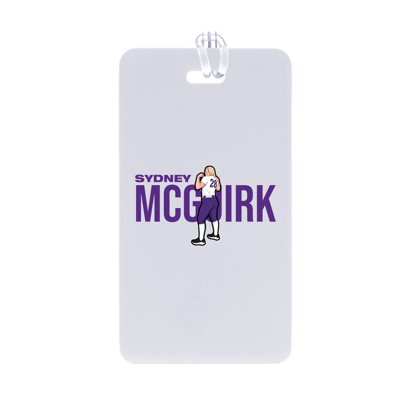 Bag Tag — Player Name in Classic