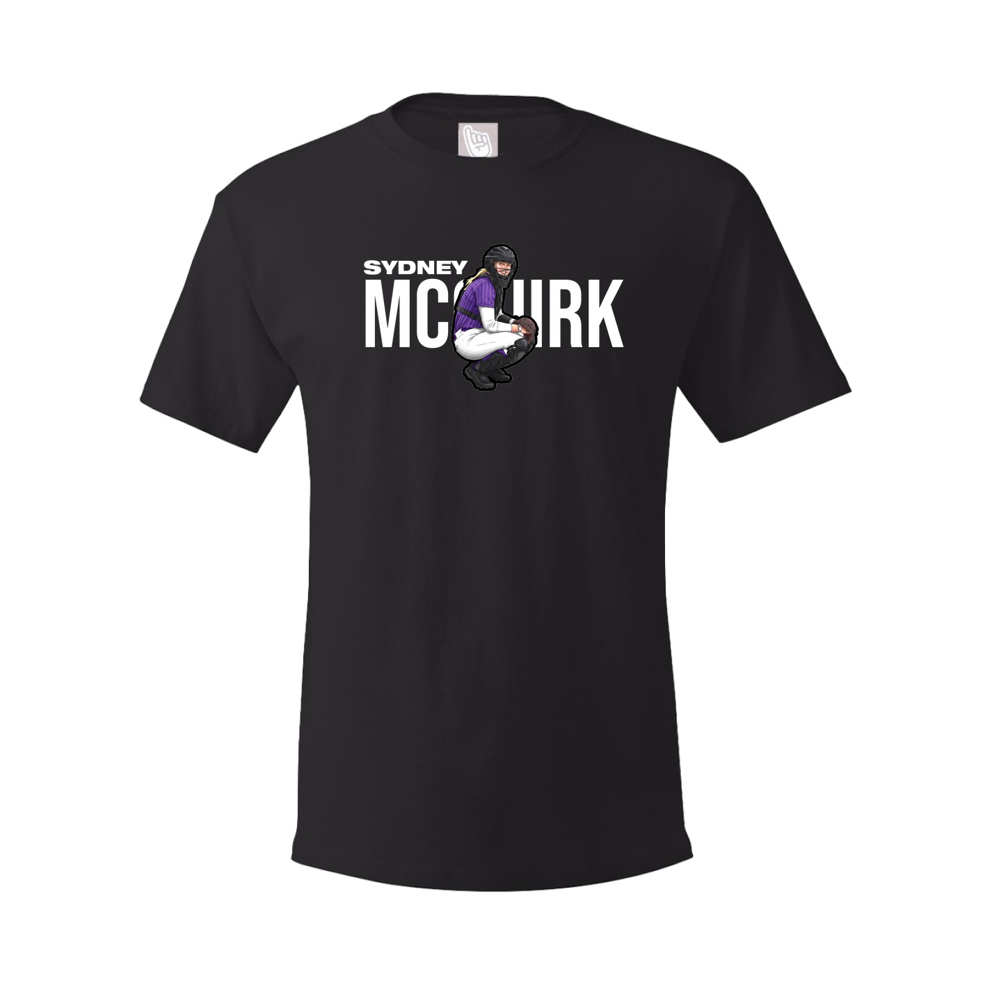Youth Tee — Player Name in Black