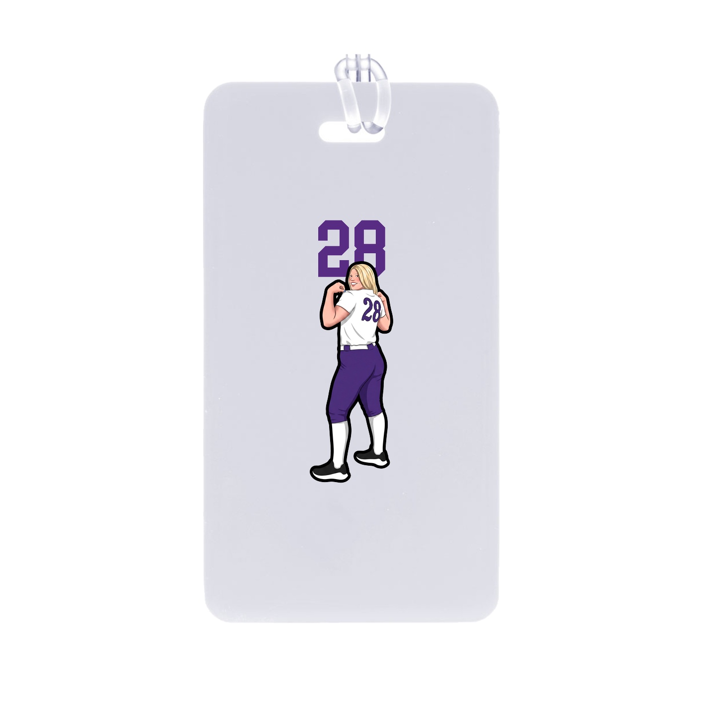 Bag Tag — Number Top in Classic