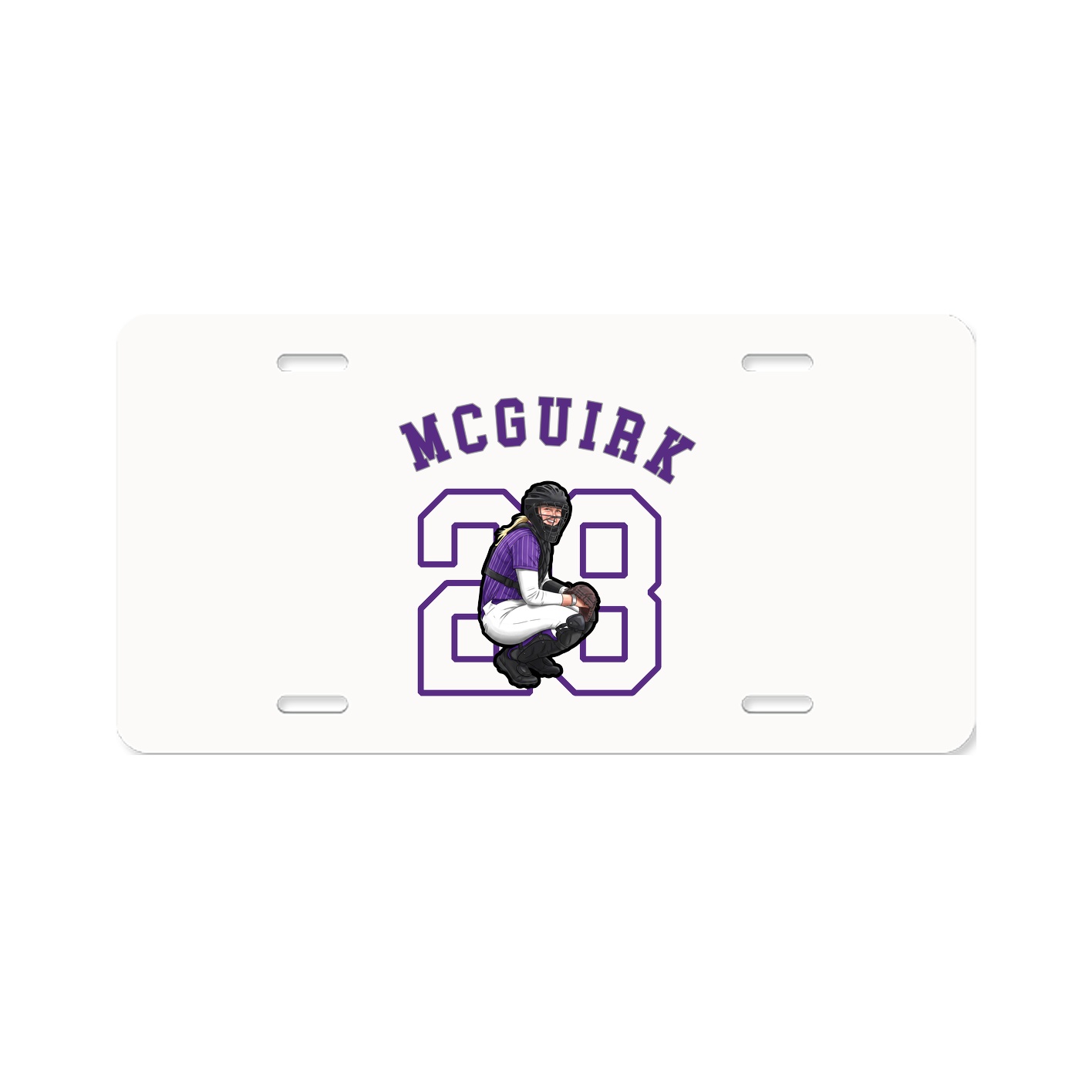 License Plate — Shirsey Arch in Classic