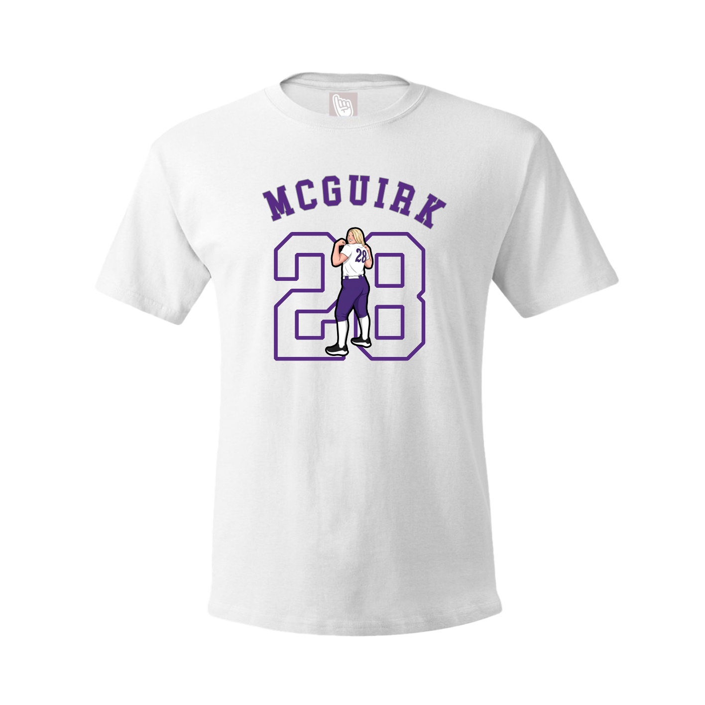 Tee — Shirsey Arch in White