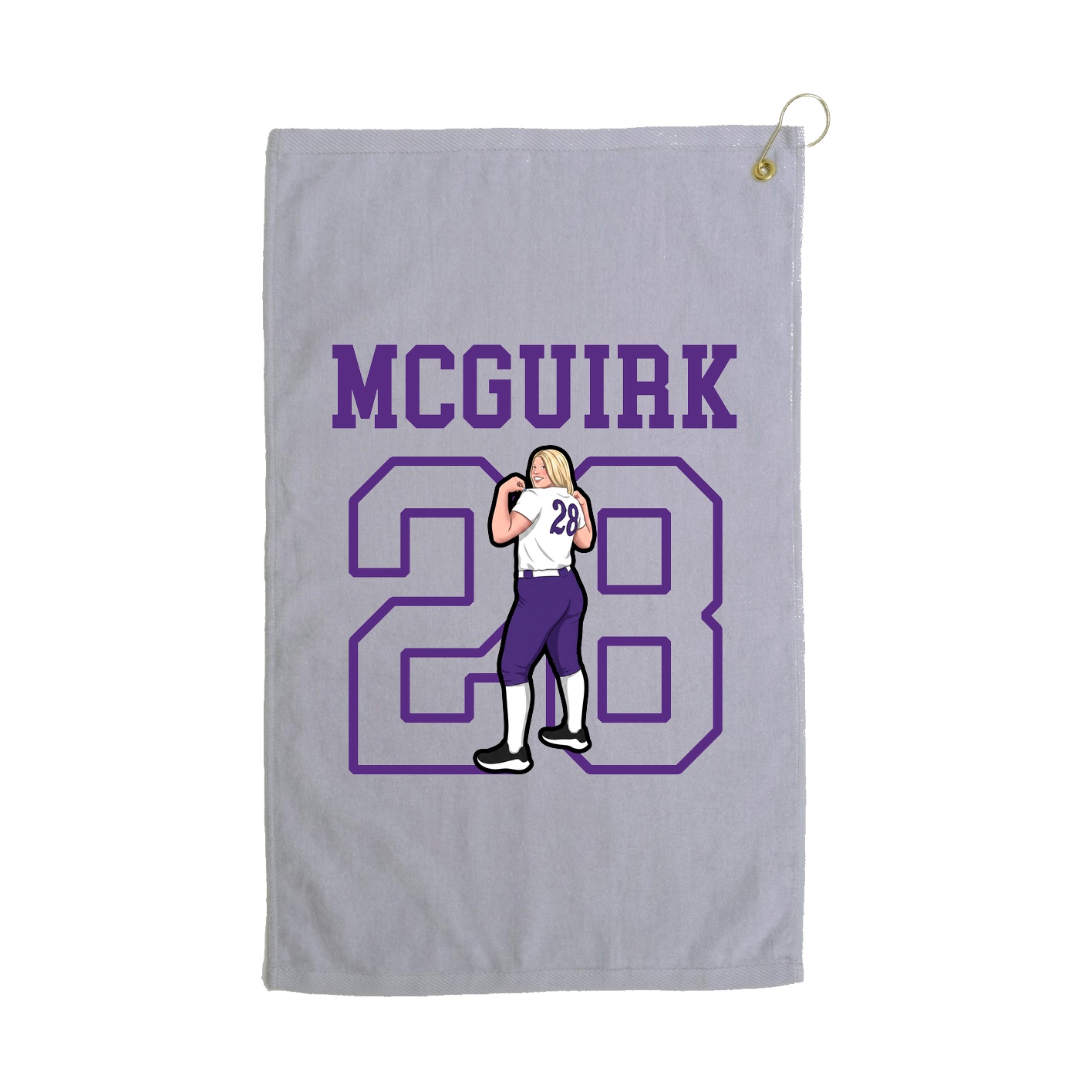 Golf Towel — Shirsey in Grey