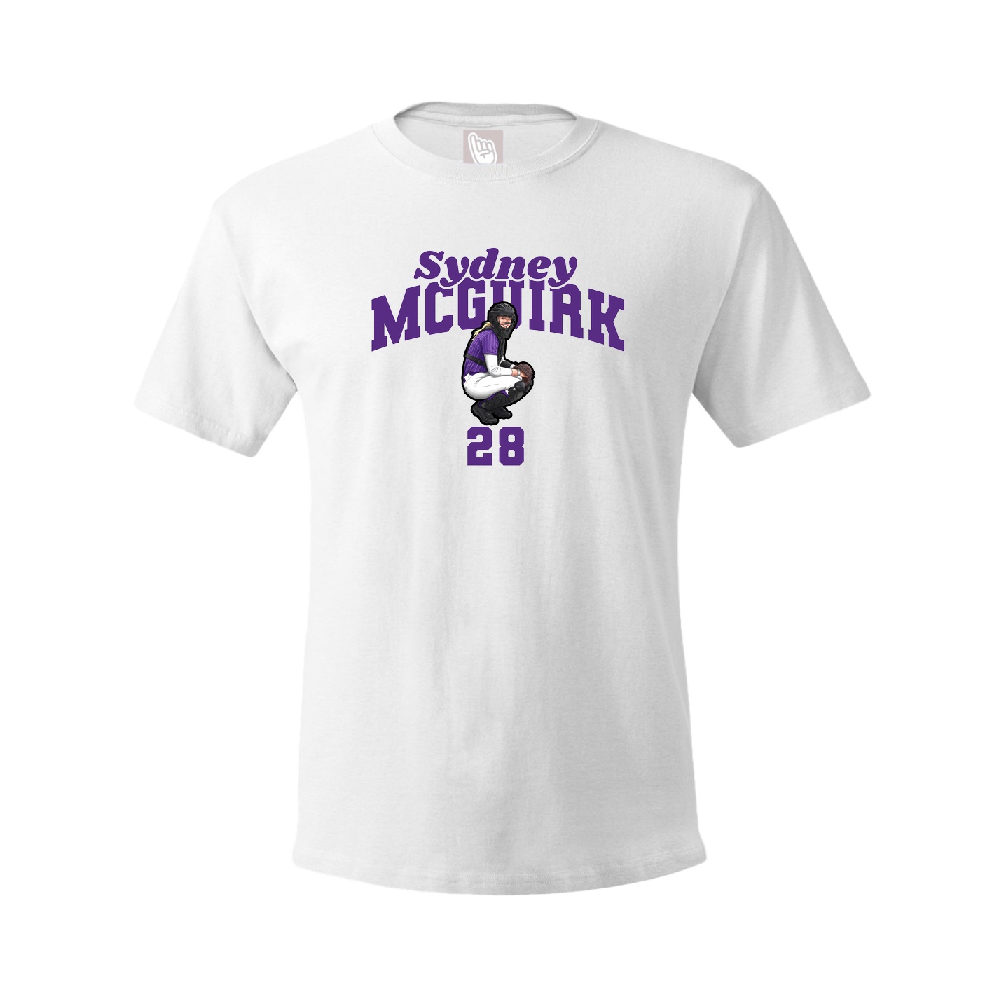 Tee — Signature Arch in White