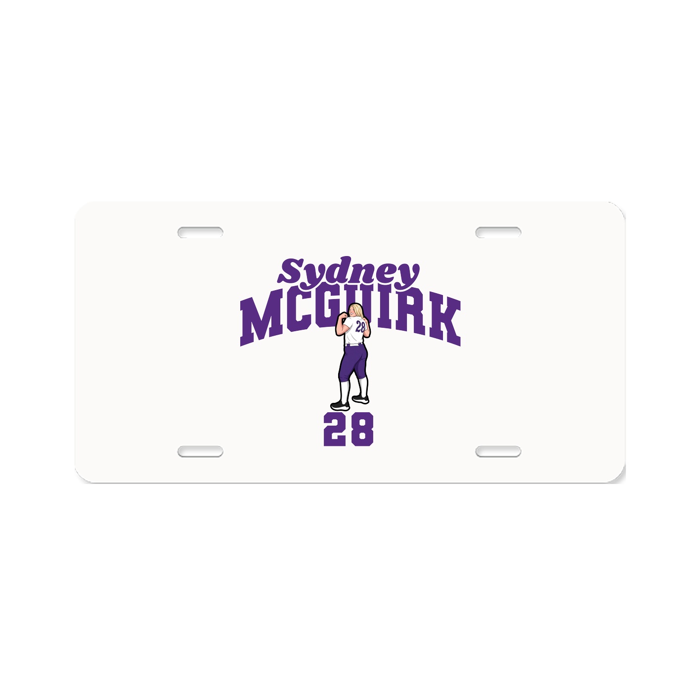 License Plate — Signature Arch in Classic