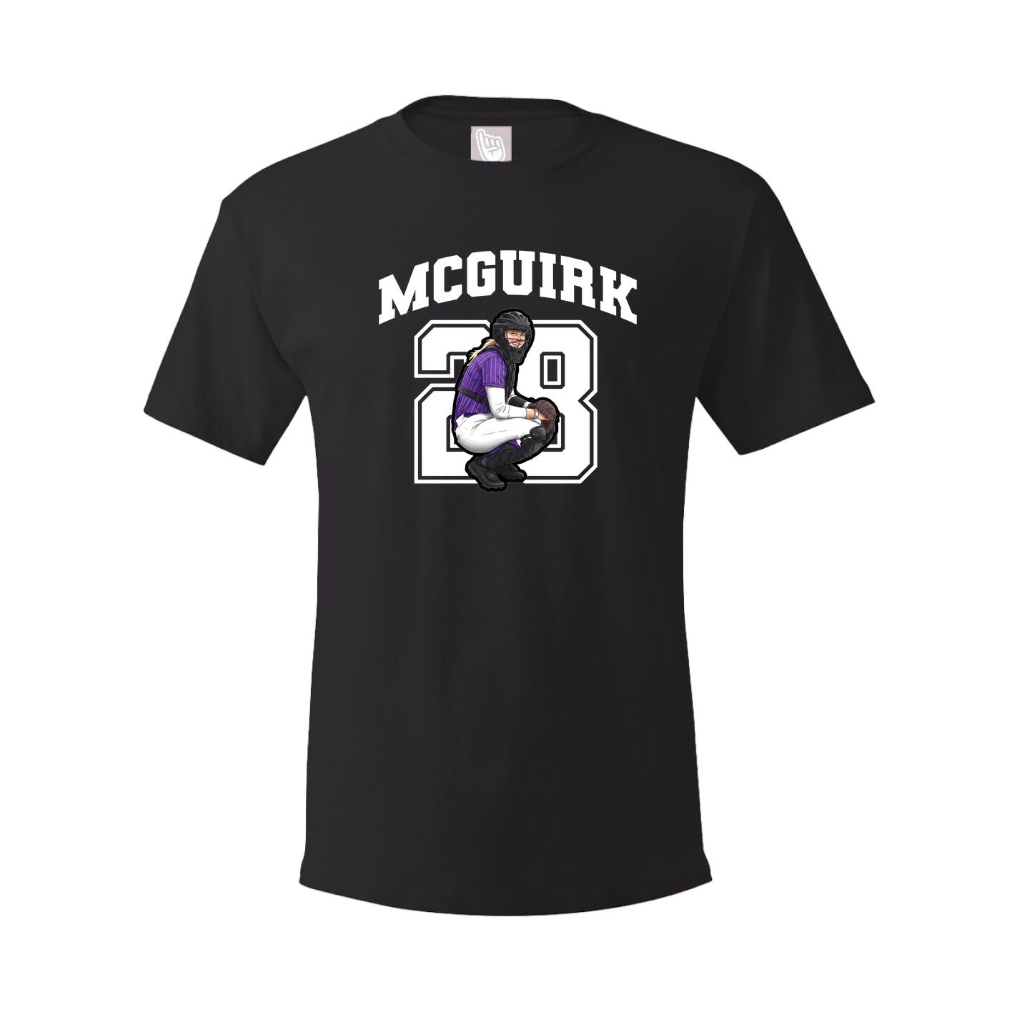 Tee — Number in Black