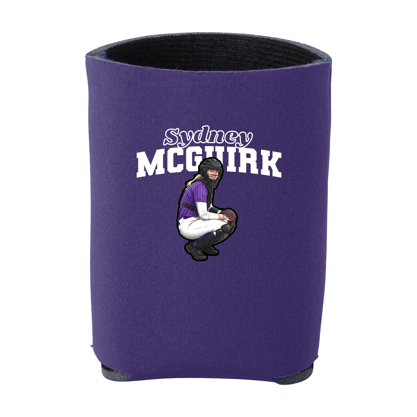 Can Holder — Name Arch in Purple