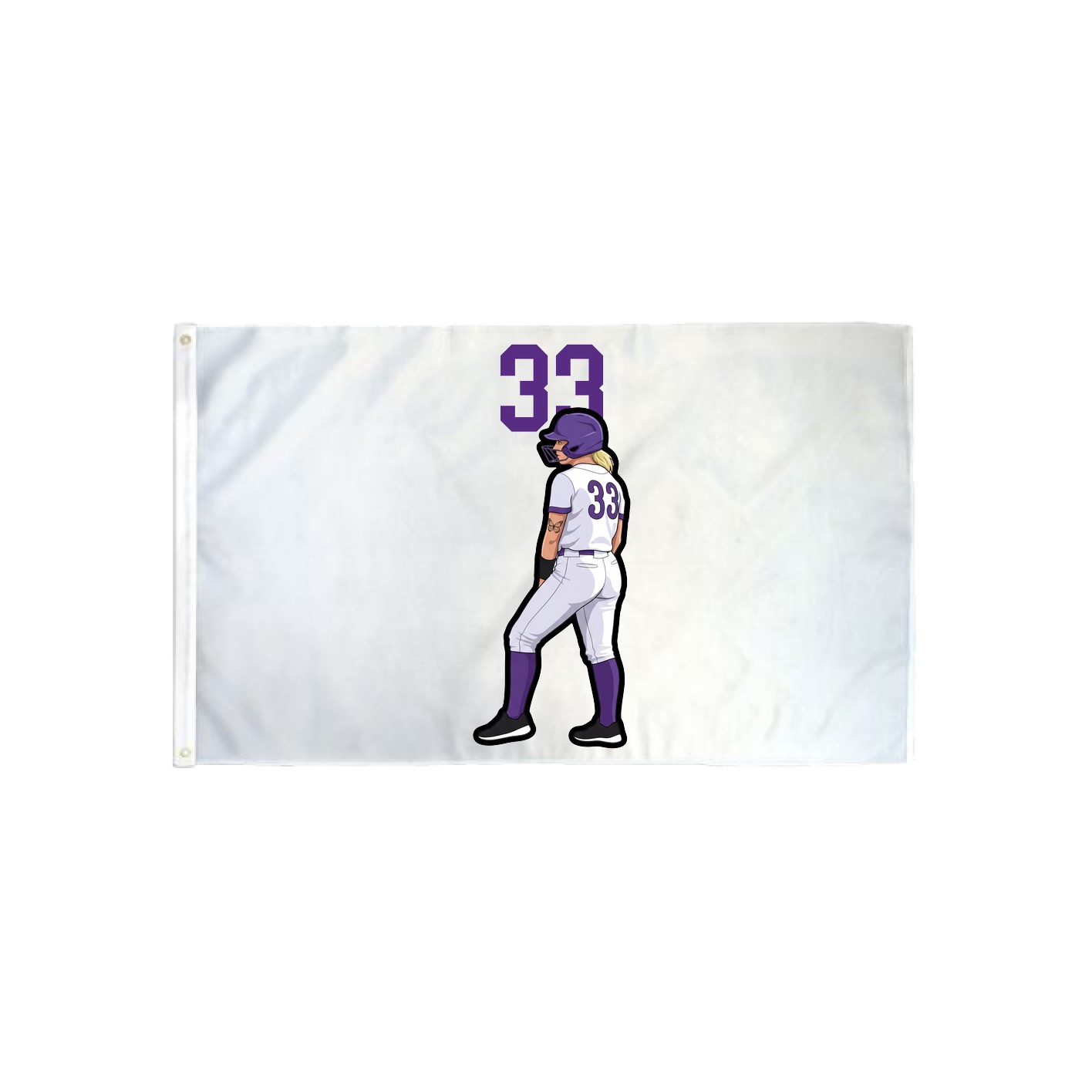 3x5 Flag — Number Top in Classic