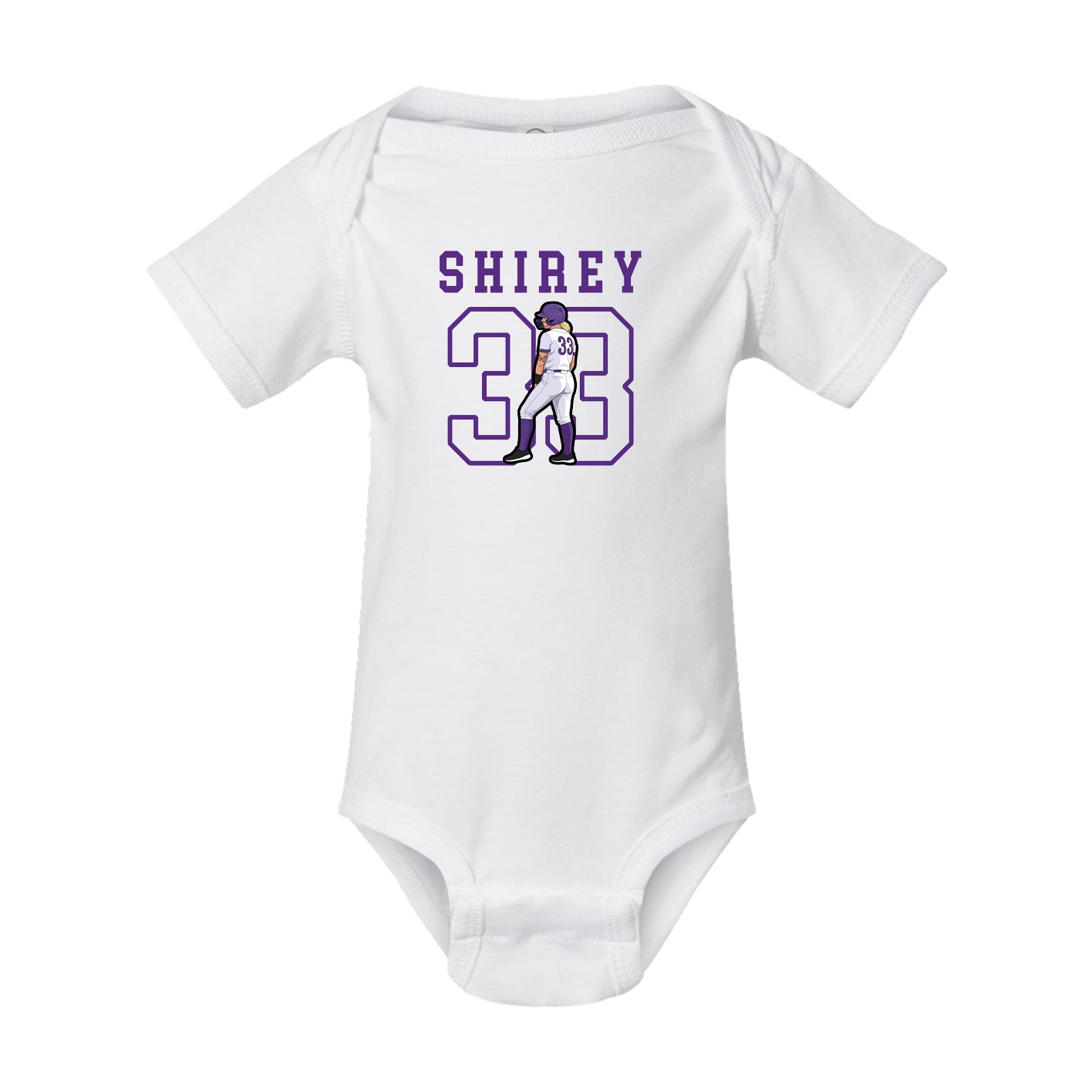 Baby Onesie — Shirsey in White