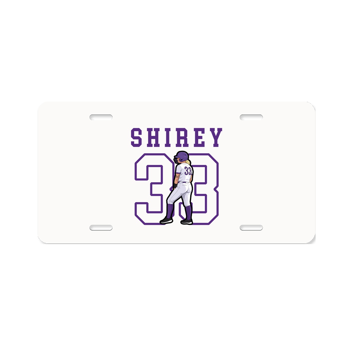 License Plate — Shirsey in Classic