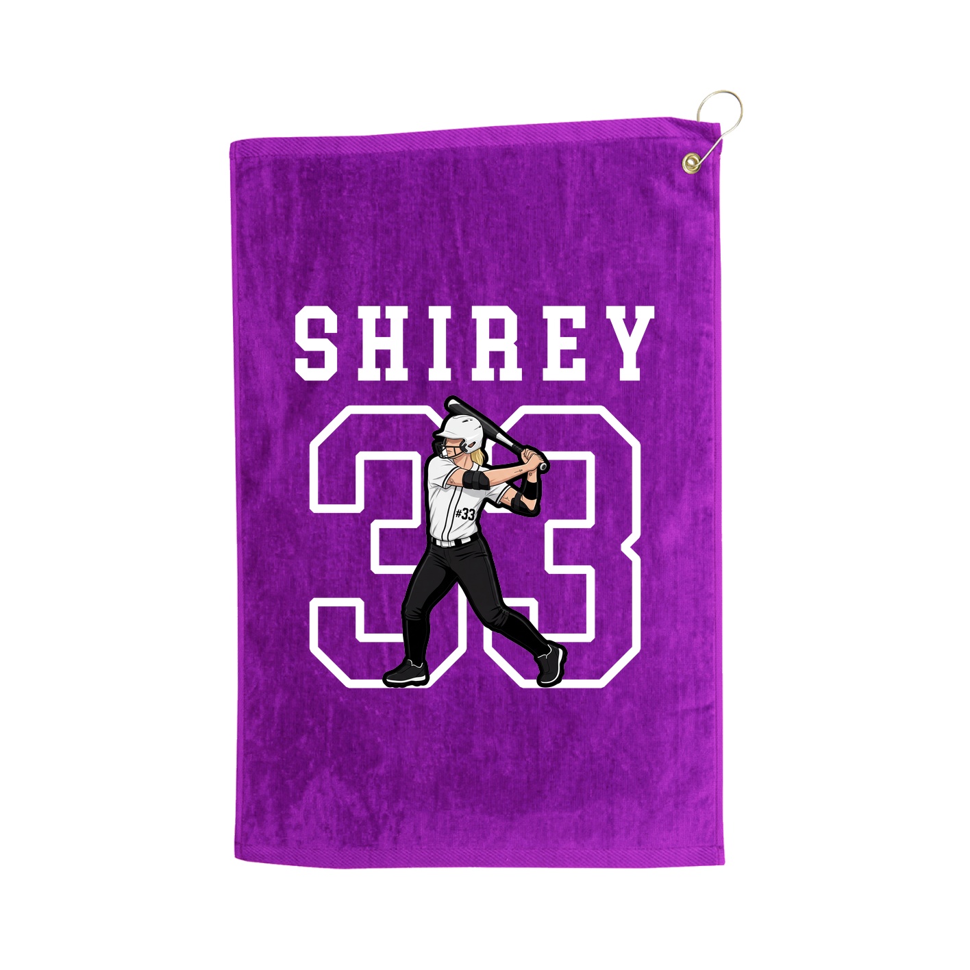 Golf Towel — Shirsey in Purple