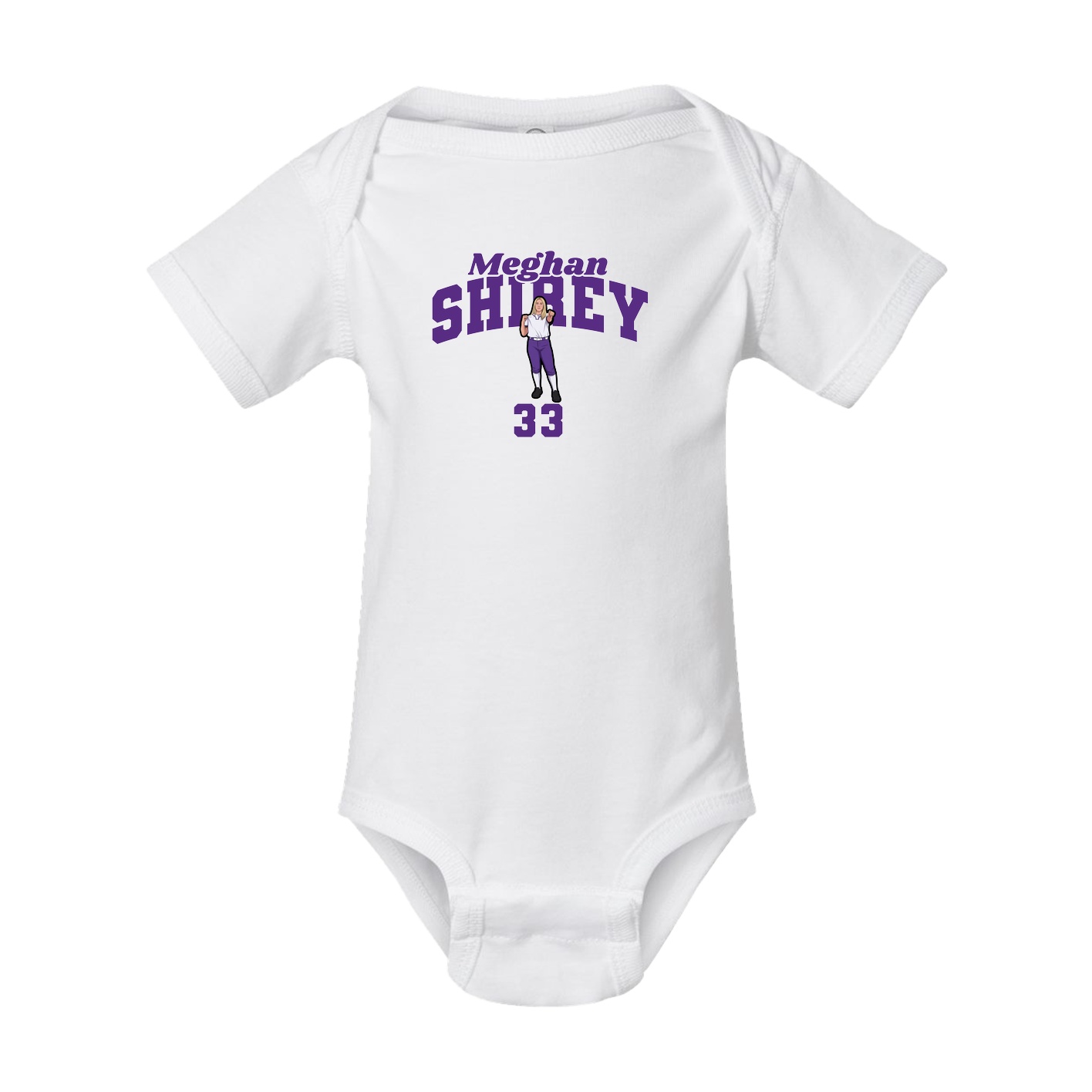 Baby Onesie — Signature Arch in White