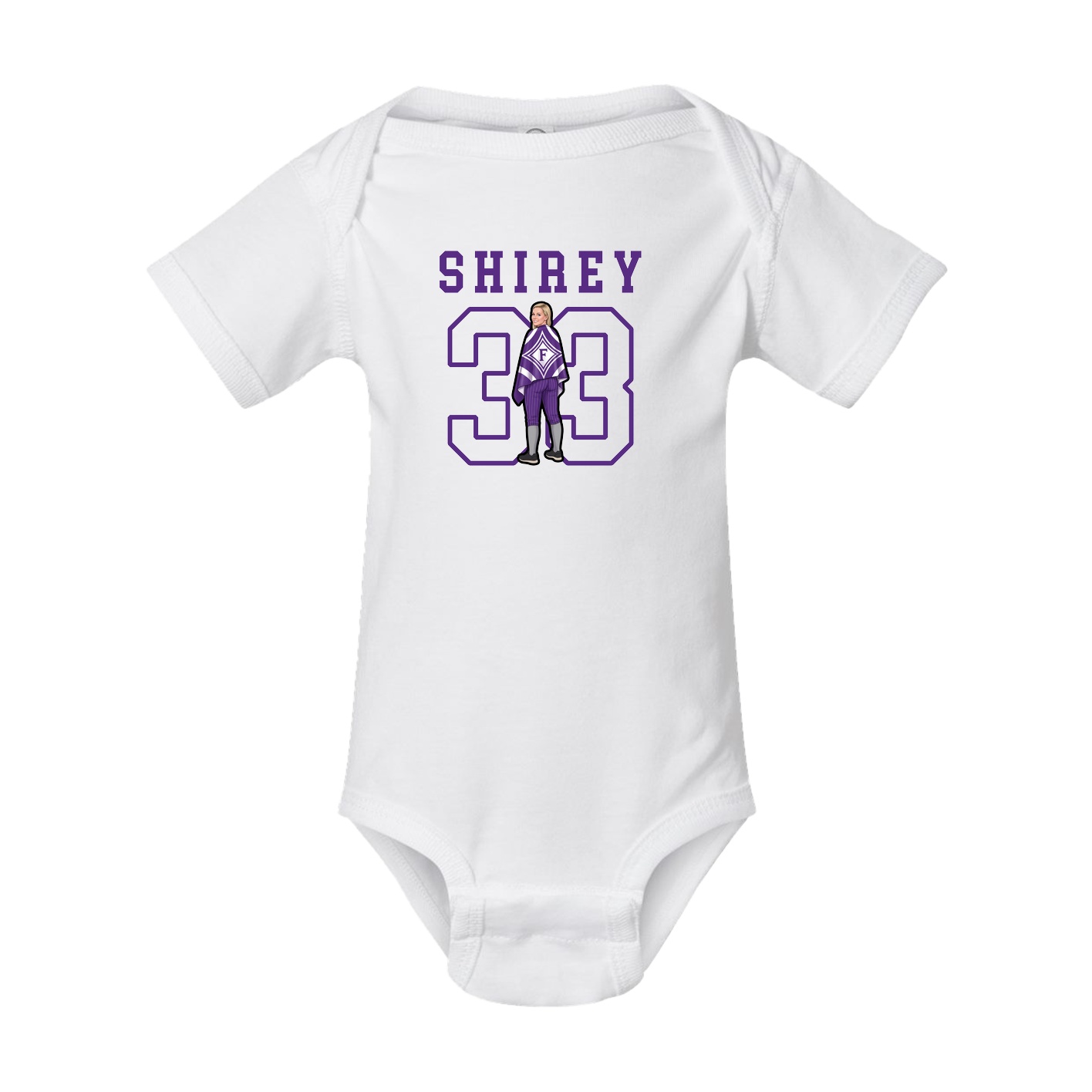 Baby Onesie — Shirsey in White