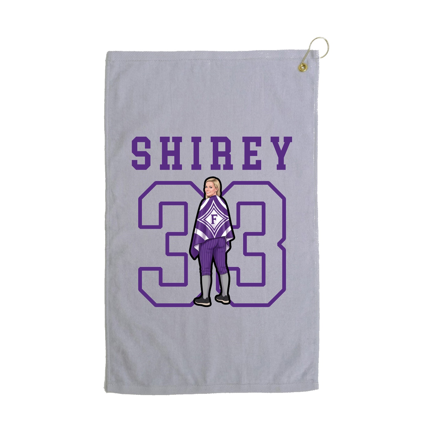 Golf Towel — Shirsey in Grey