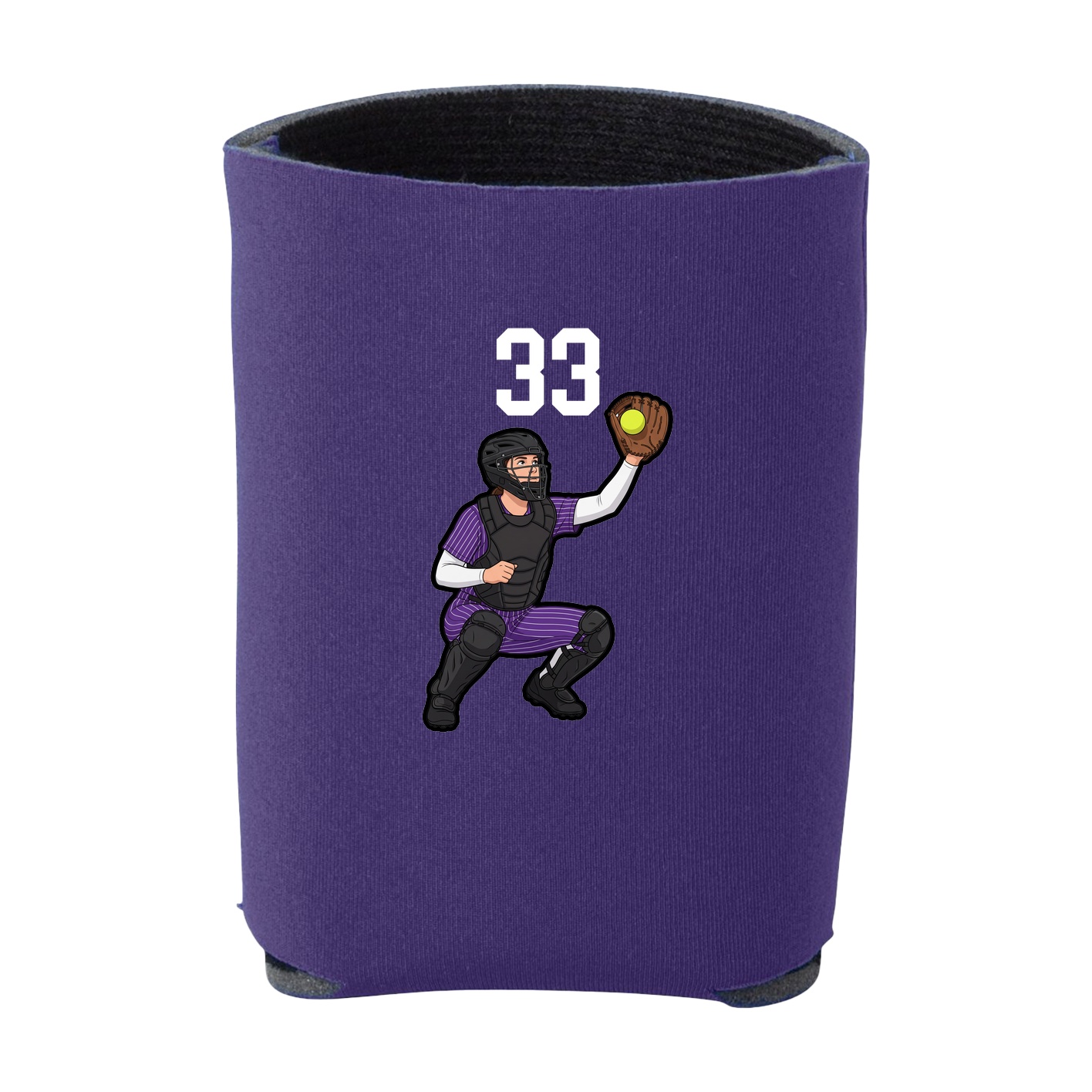 Can Holder — Number Top in Purple