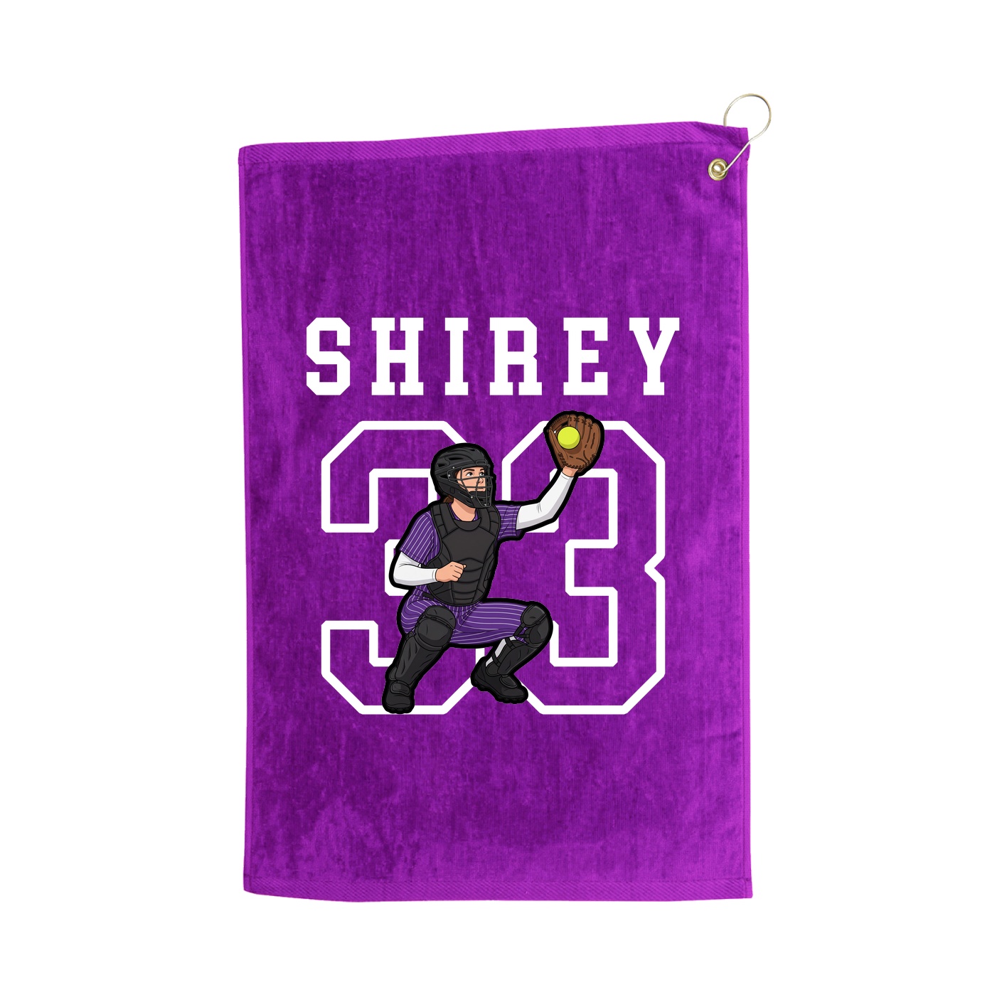 Golf Towel — Shirsey in Purple