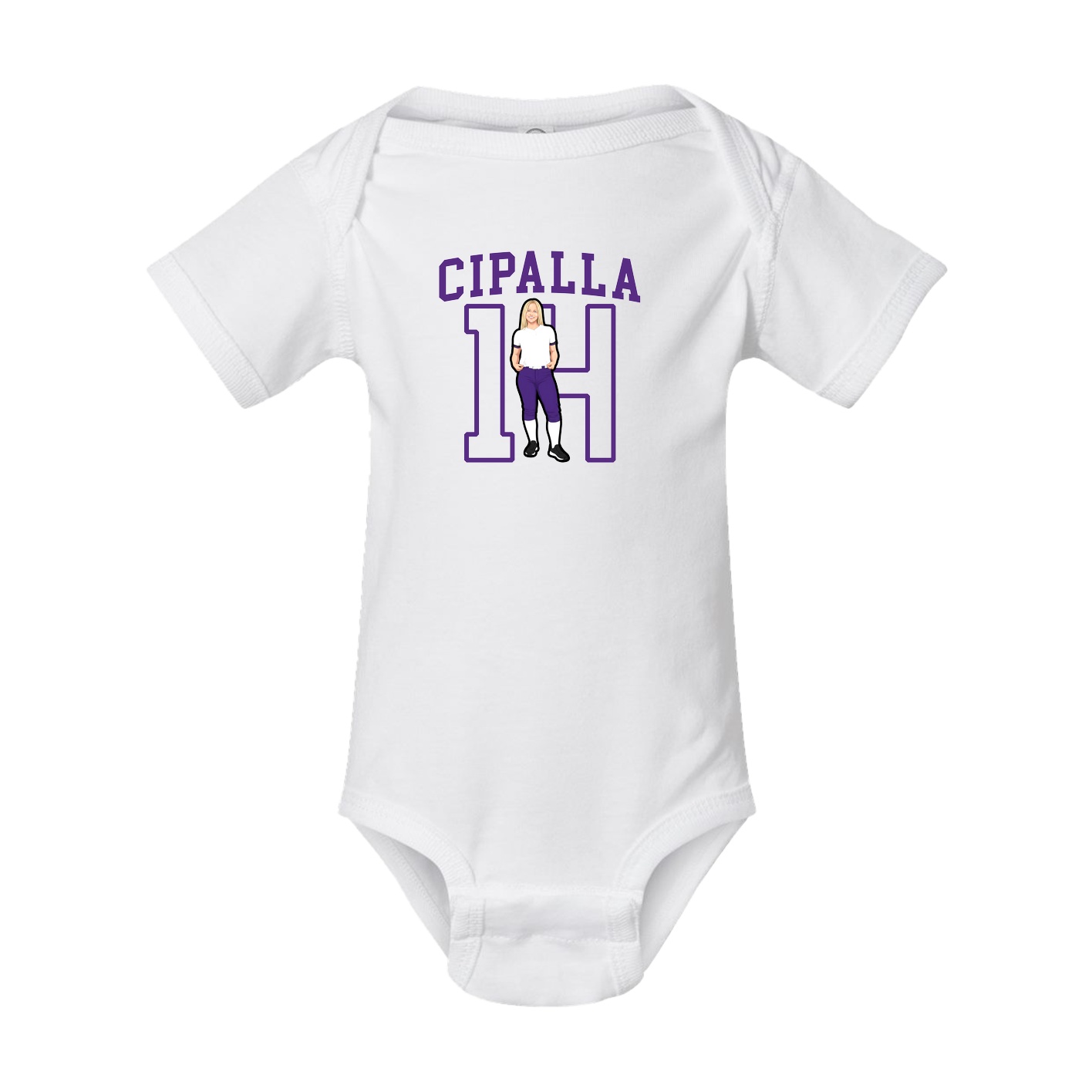 Baby Onesie — Shirsey in White