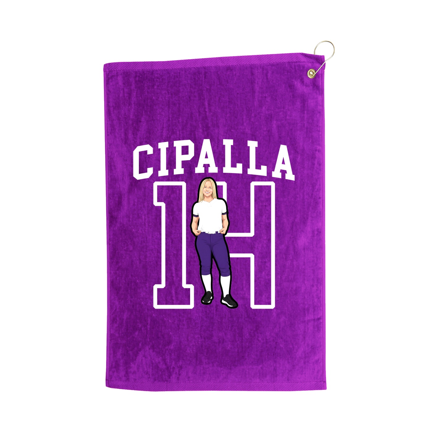 Golf Towel — Shirsey in Purple