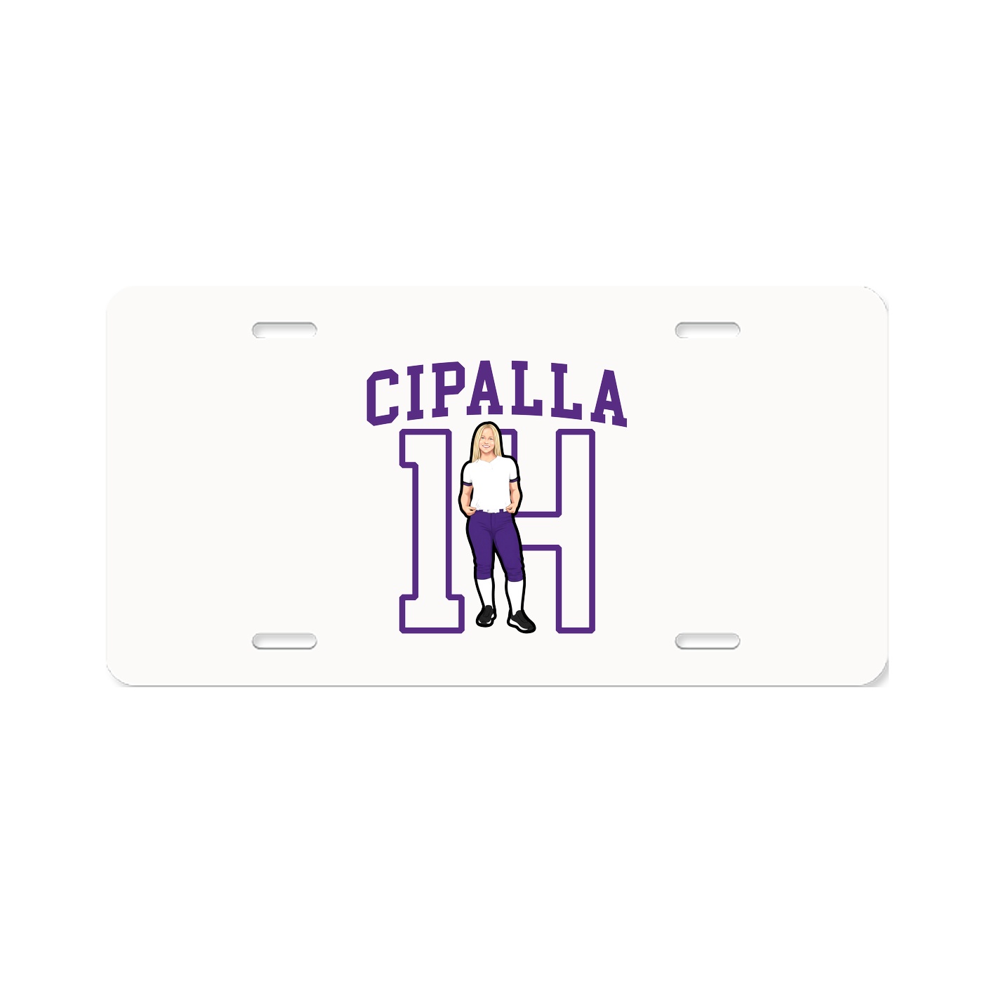 Aluminum License Plate