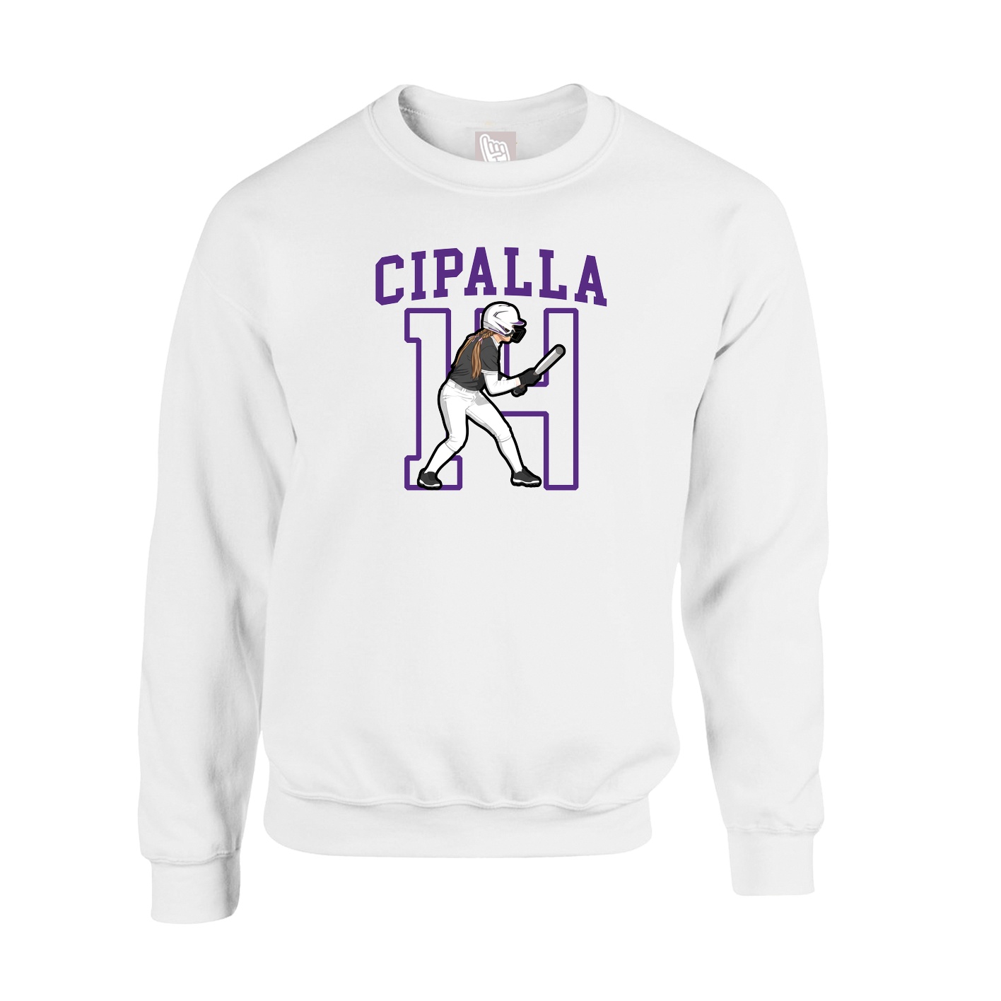 Fleece Crew — Shirsey in White