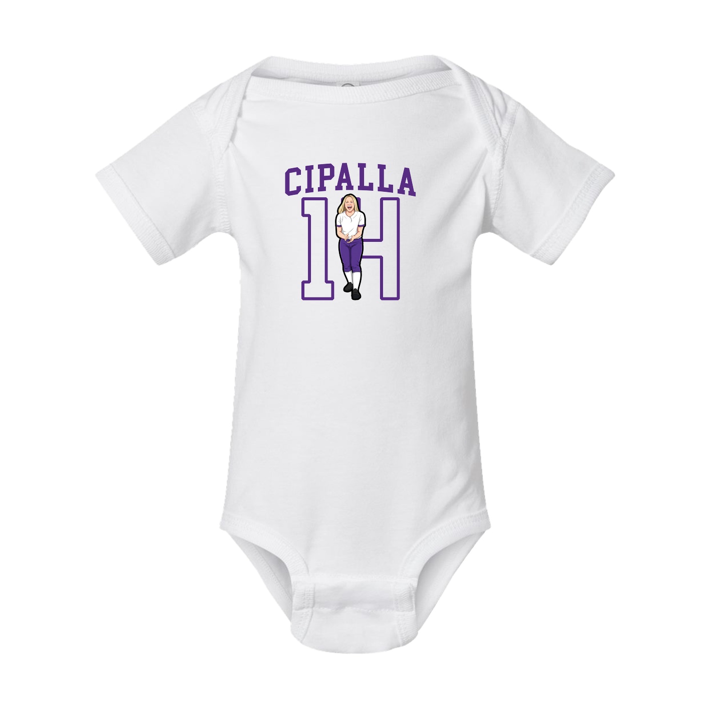 Baby Onesie — Shirsey in White