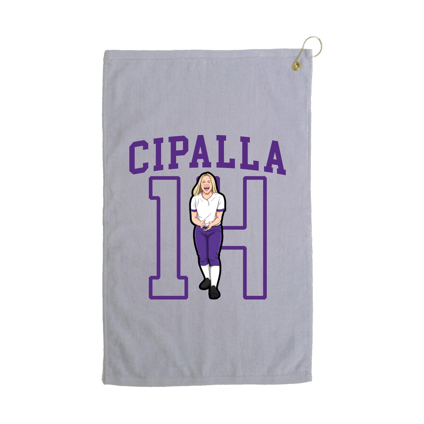 Golf Towel — Shirsey in Grey