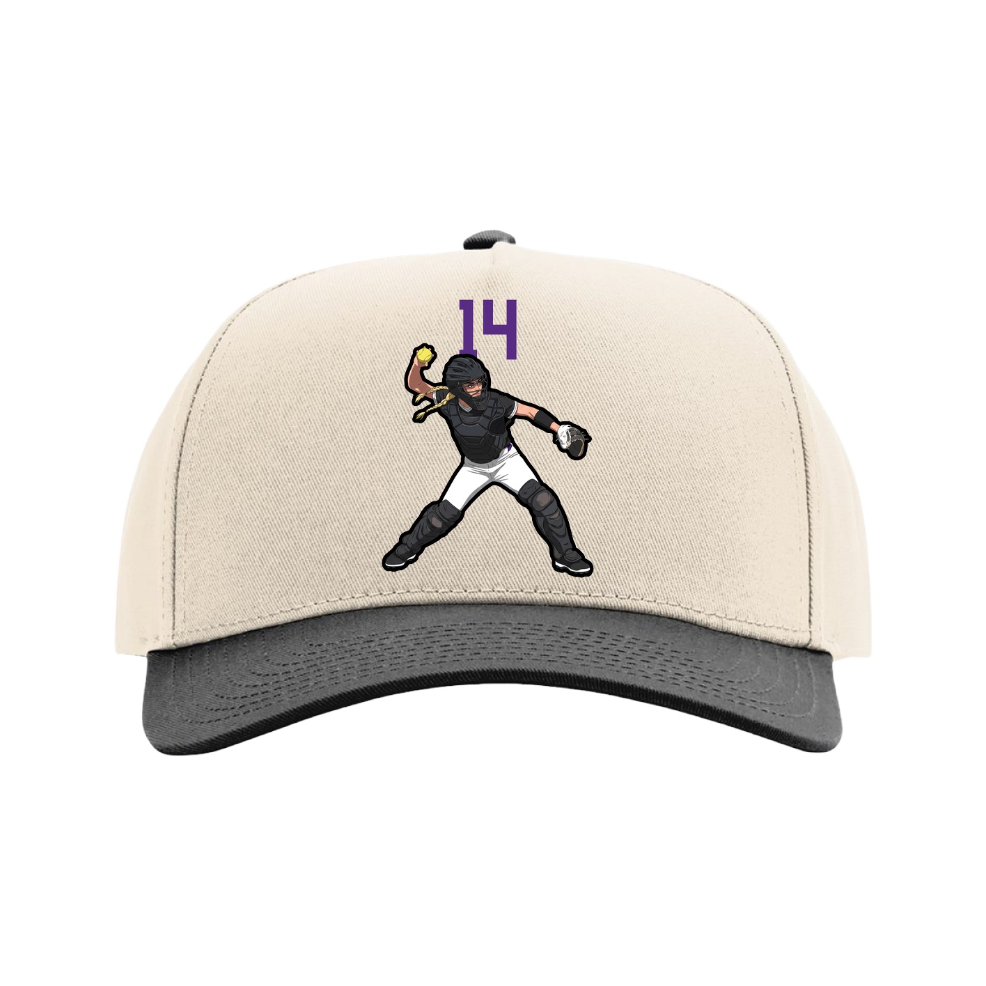 Full Fabric Five-Panel Champ Cap