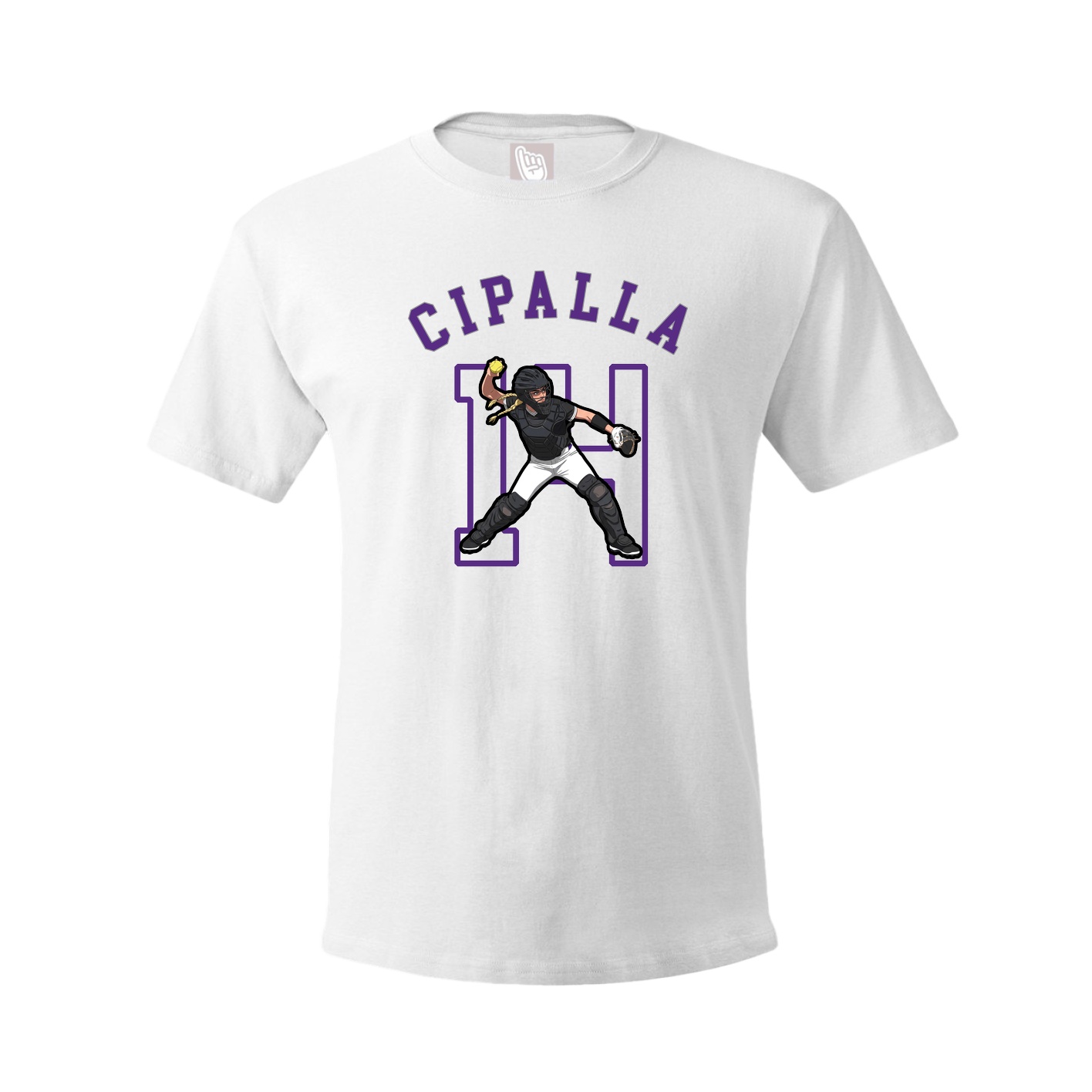 Youth Tee — Shirsey Arch in White