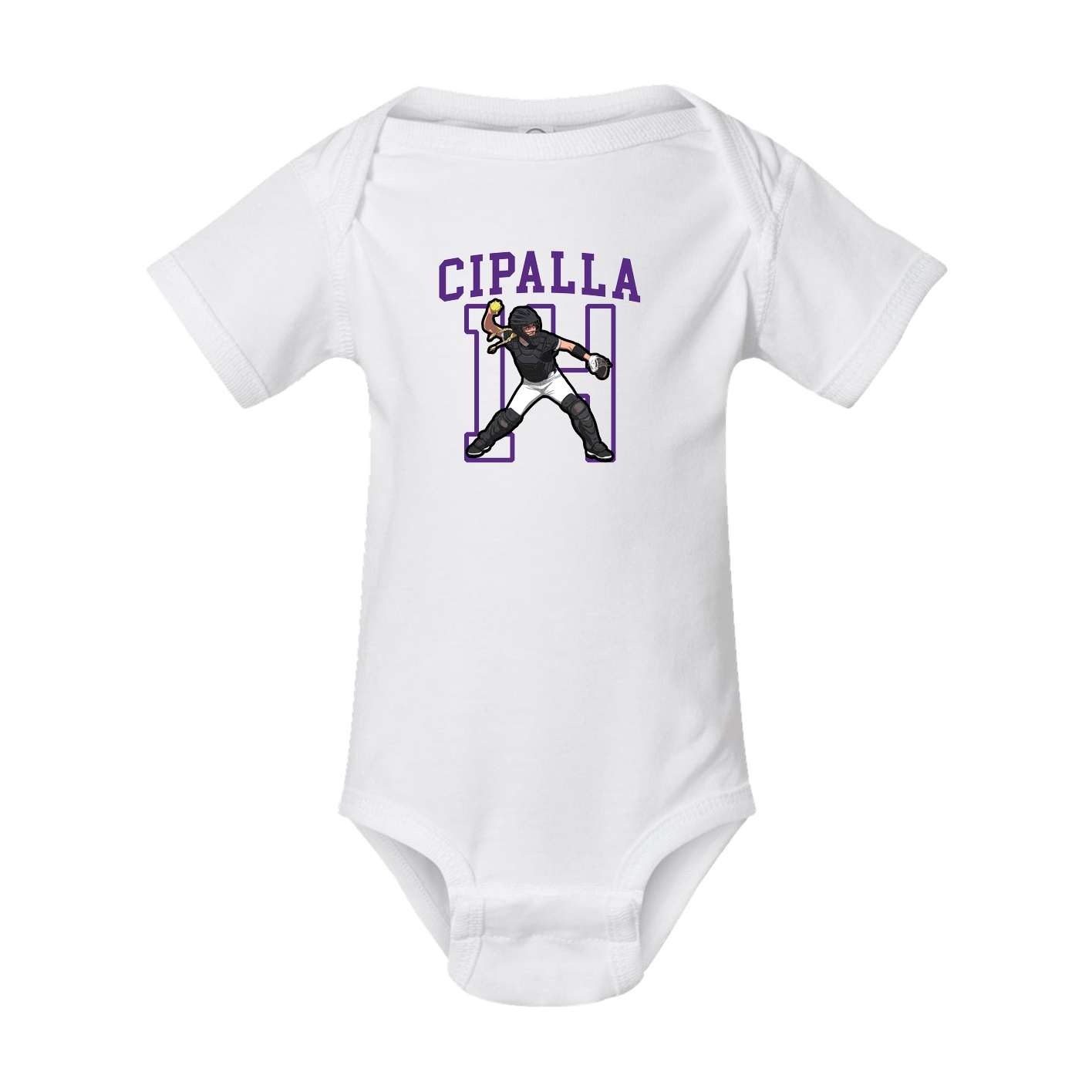 Baby Onesie — Shirsey in White