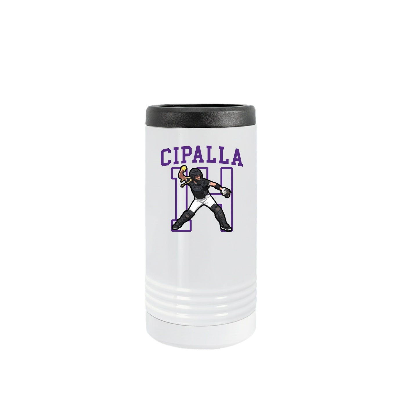 Slim Beverage Holder — Shirsey in White