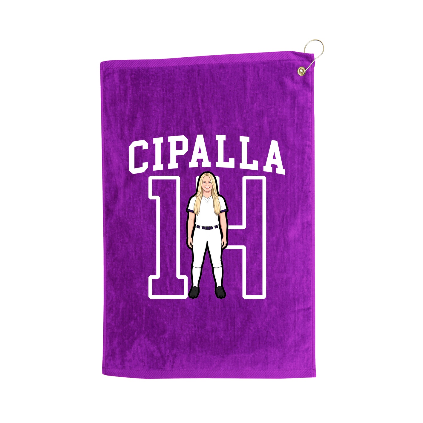 Golf Towel — Shirsey in Purple