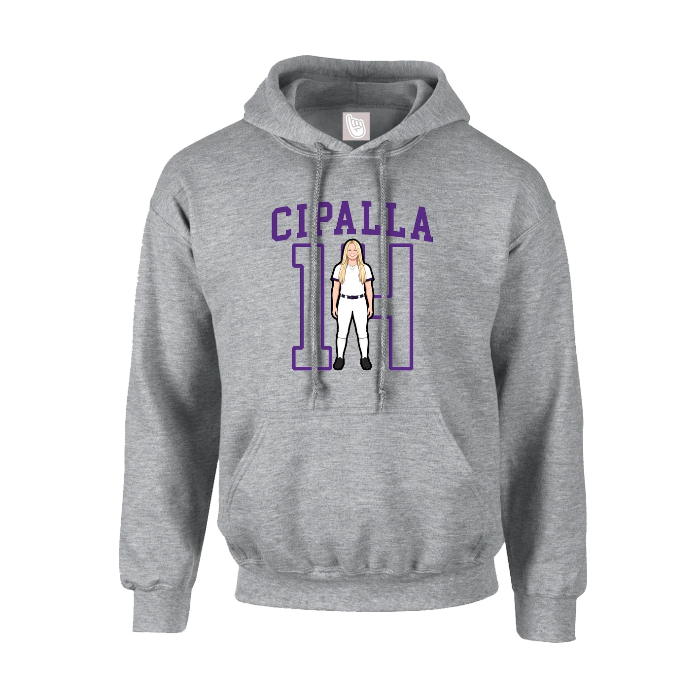 Youth Hoodie — Shirsey in Grey