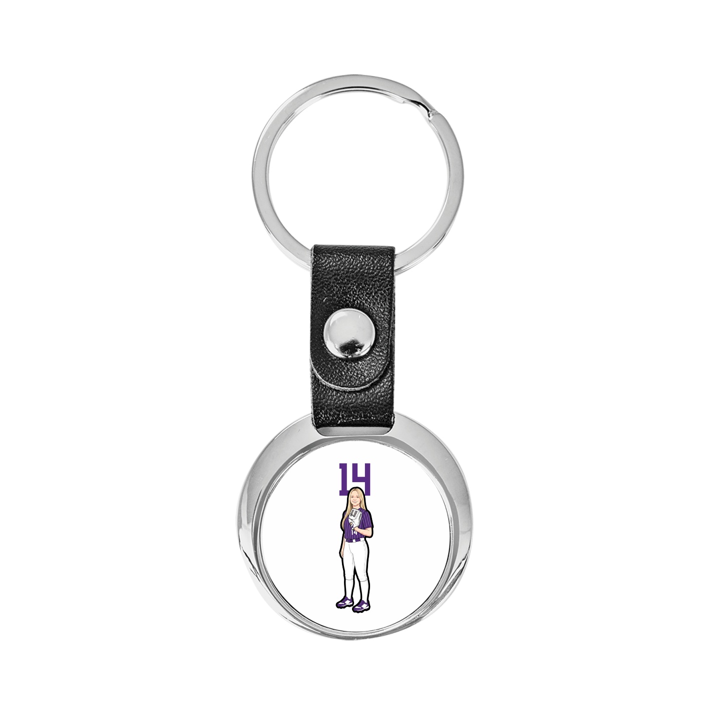 Key Chain — Number Top in Classic