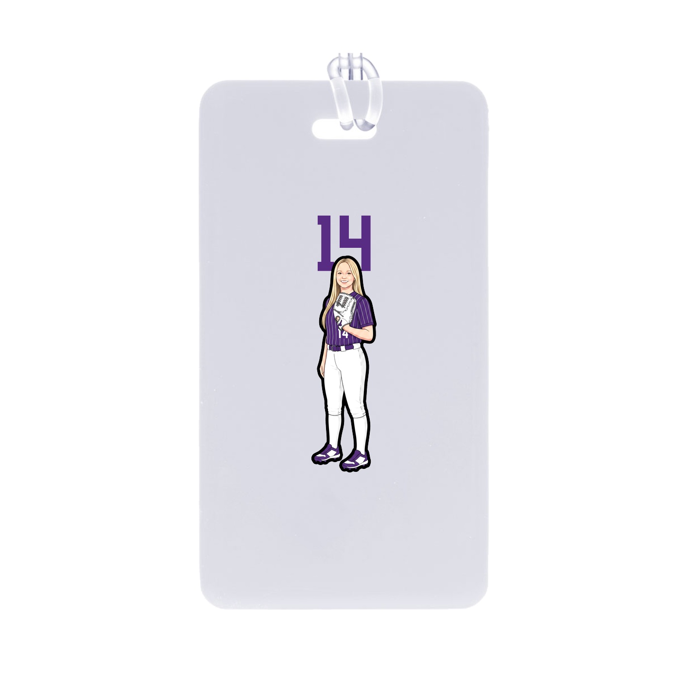 Bag Tag — Number Top in Classic