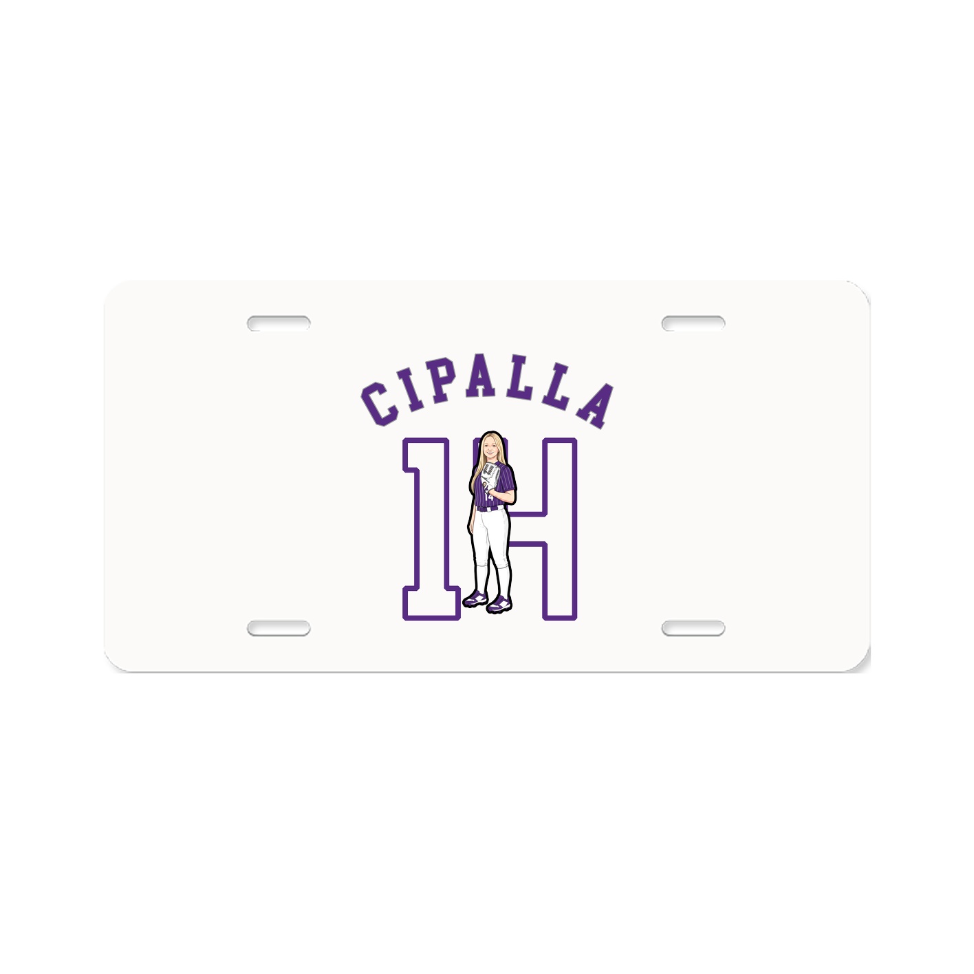 License Plate — Shirsey Arch in Classic