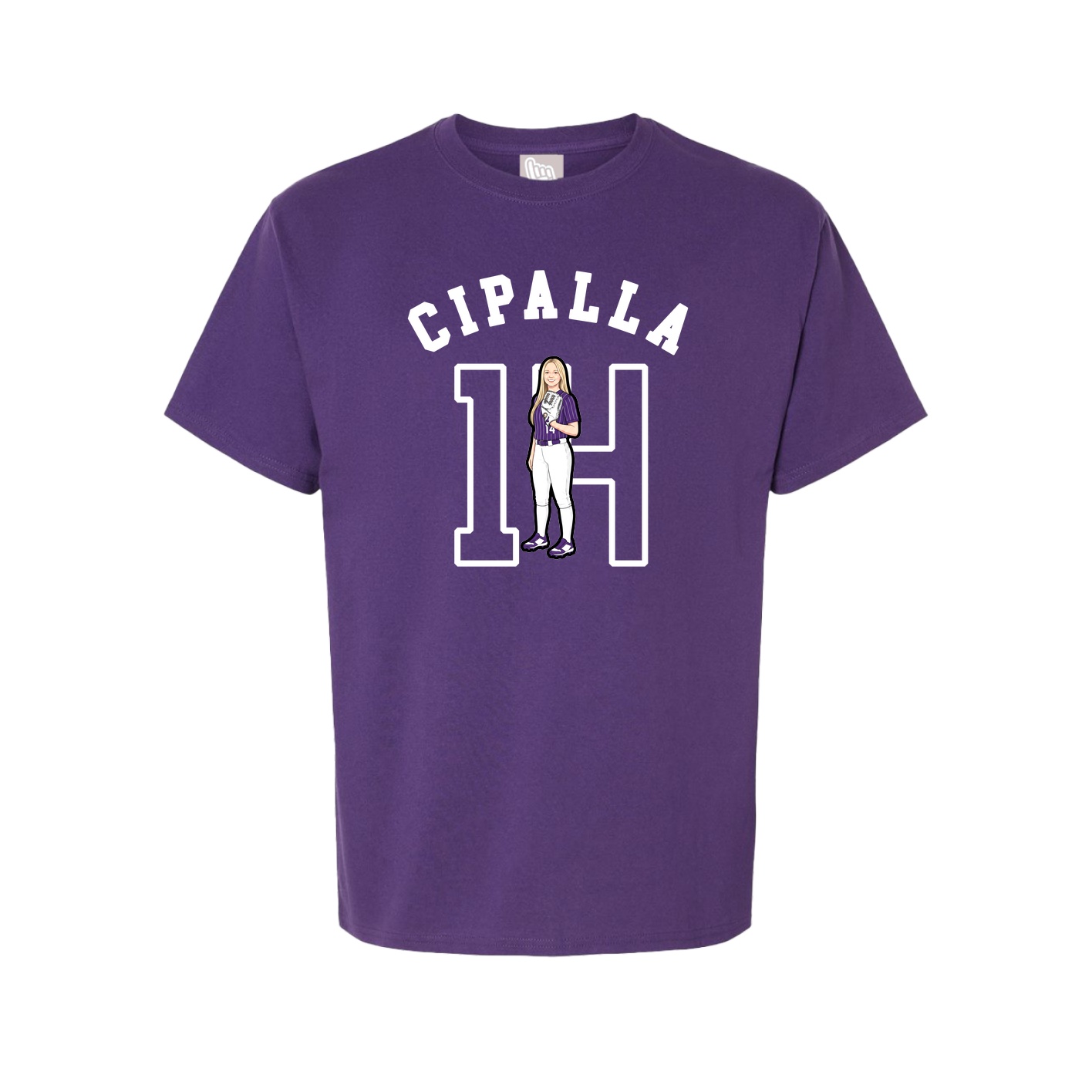 Youth Tee — Shirsey Arch in Purple