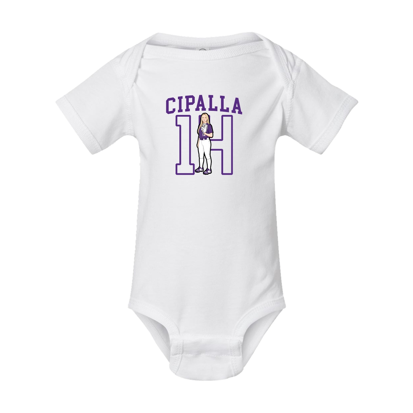 Baby Onesie — Shirsey in White