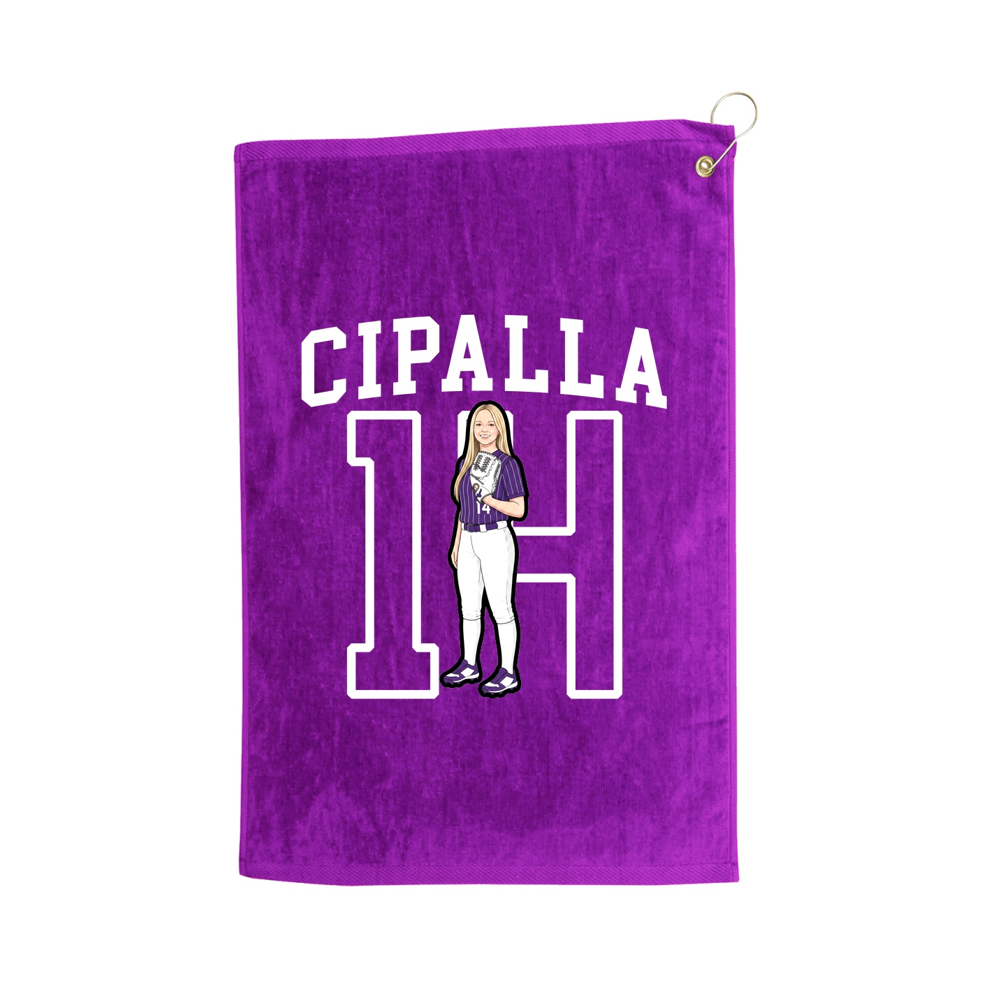 Golf Towel — Shirsey in Purple