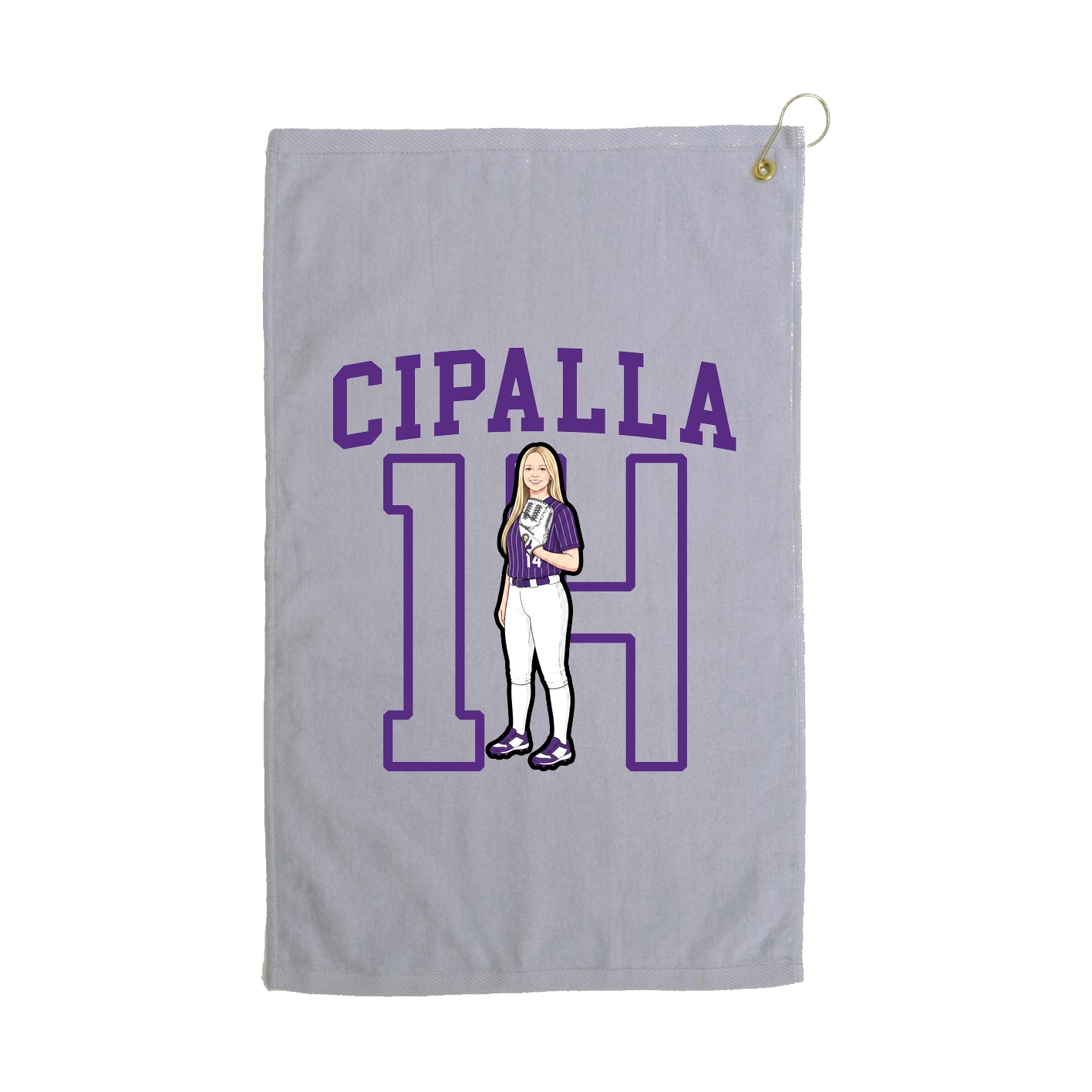 Golf Towel — Shirsey in Grey