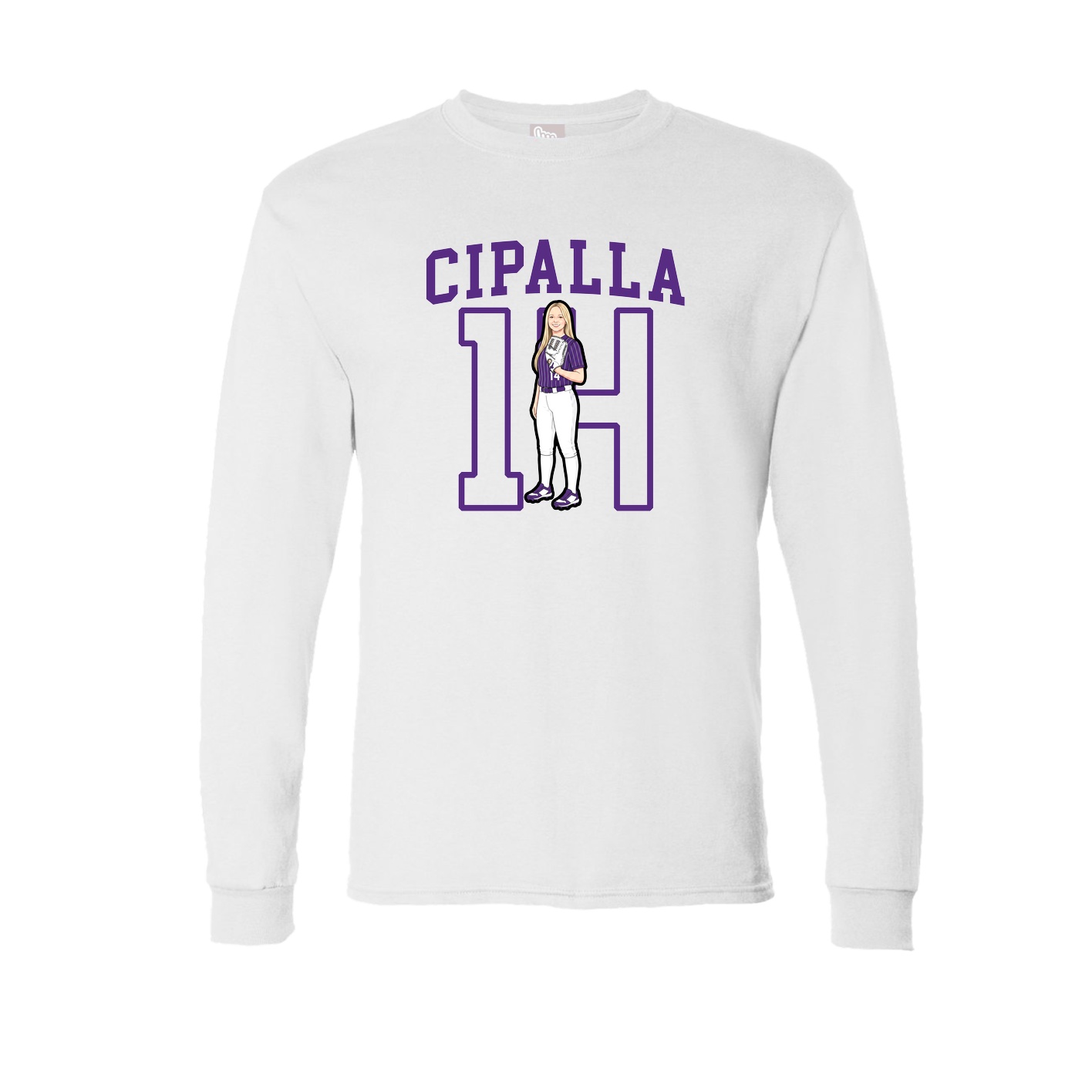 Long Sleeve Tee — Shirsey in White