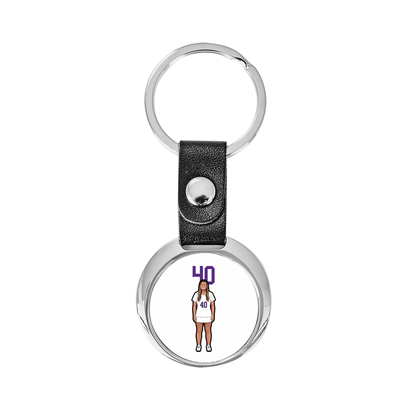 Key Chain — Number Top in Classic