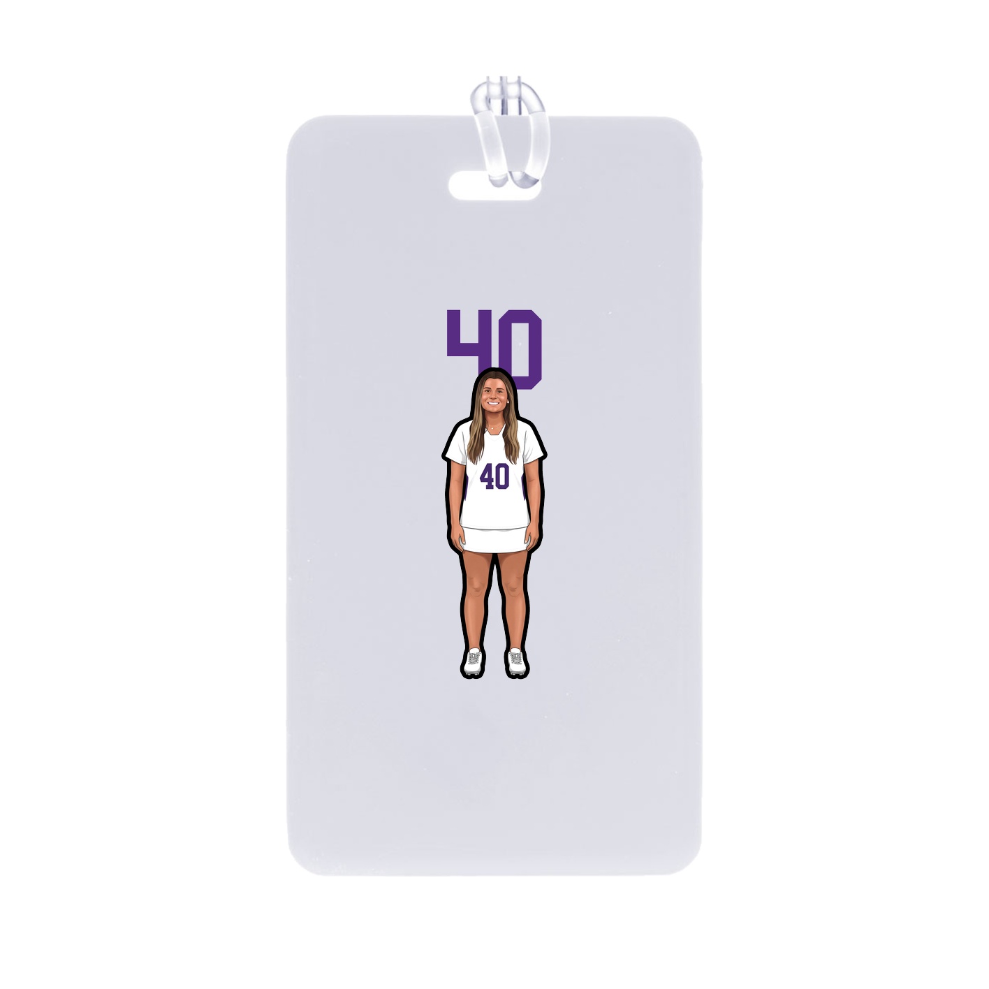 Bag Tag — Number Top in Classic