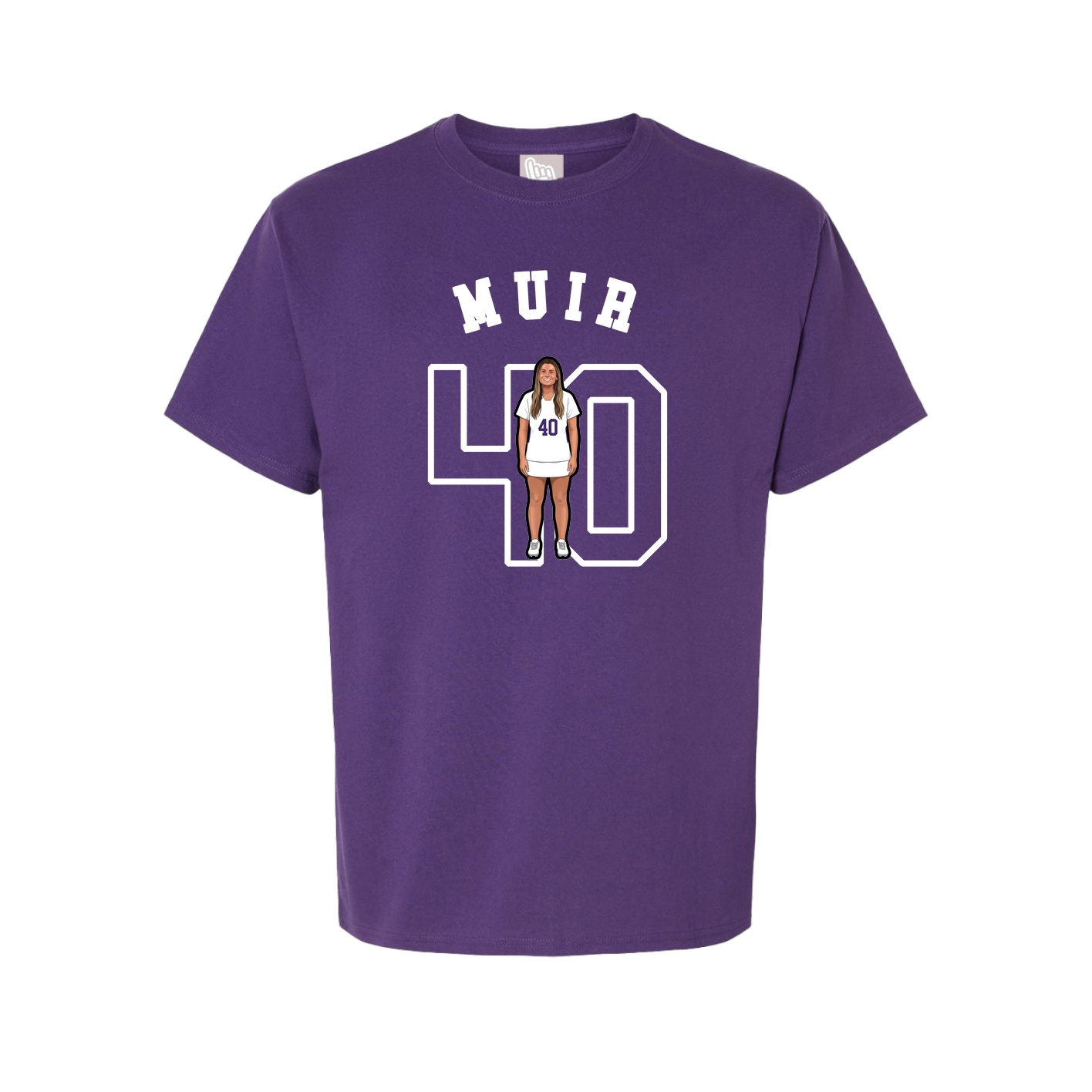 Tee — Shirsey Arch in Purple