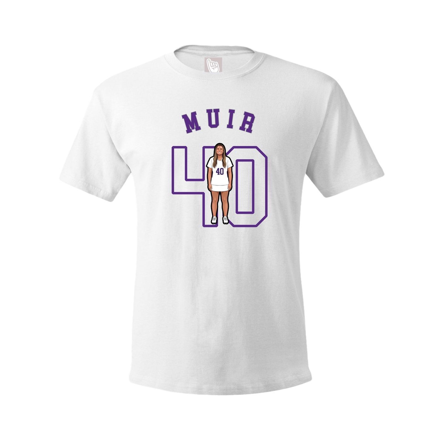 Youth Tee — Shirsey Arch in White